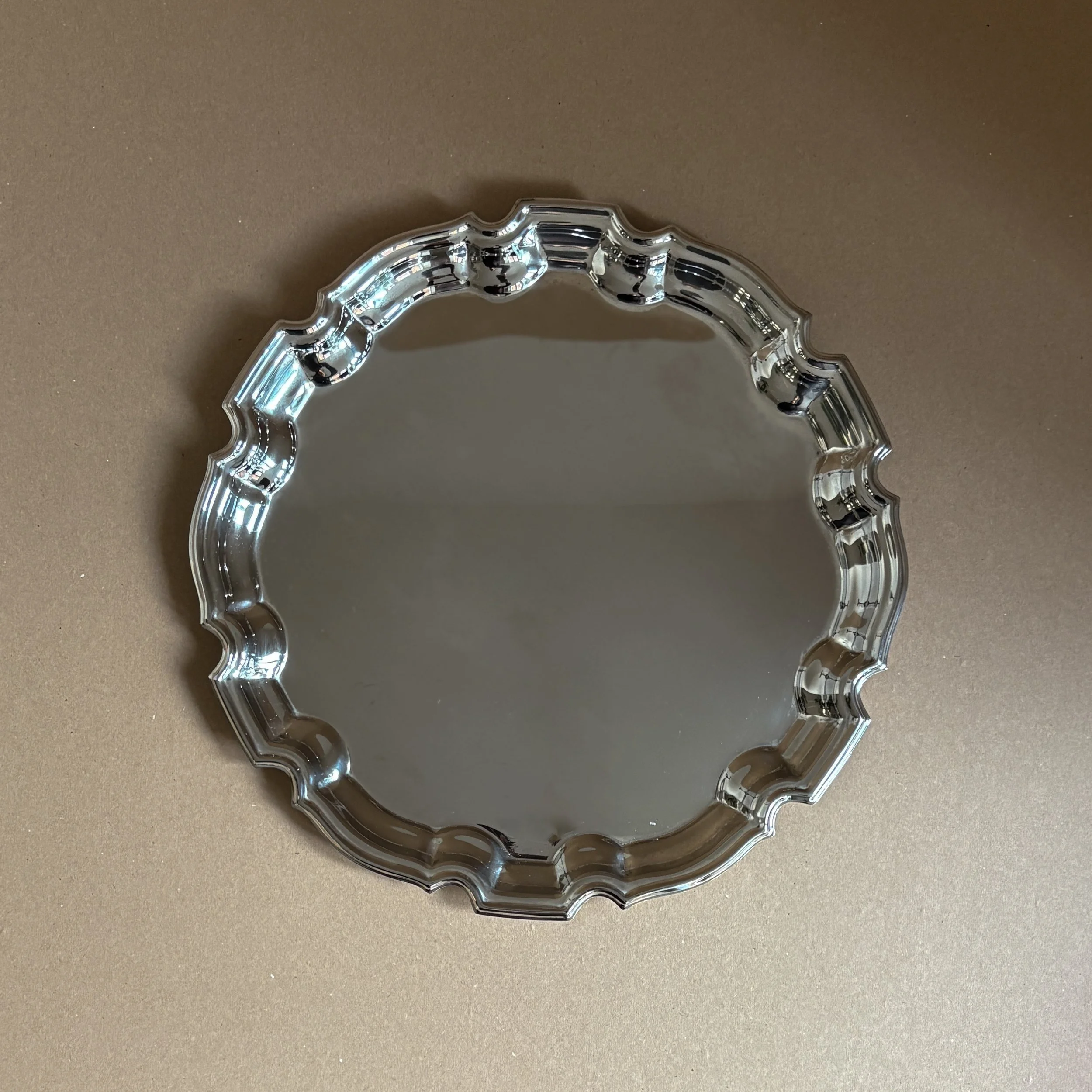 House of Kaarigari | SILVER PLATED TRAY