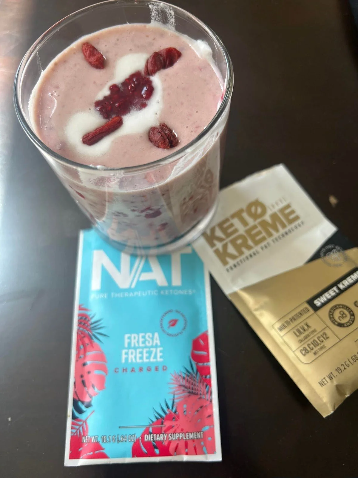 Ketone and Collagen Smoothie