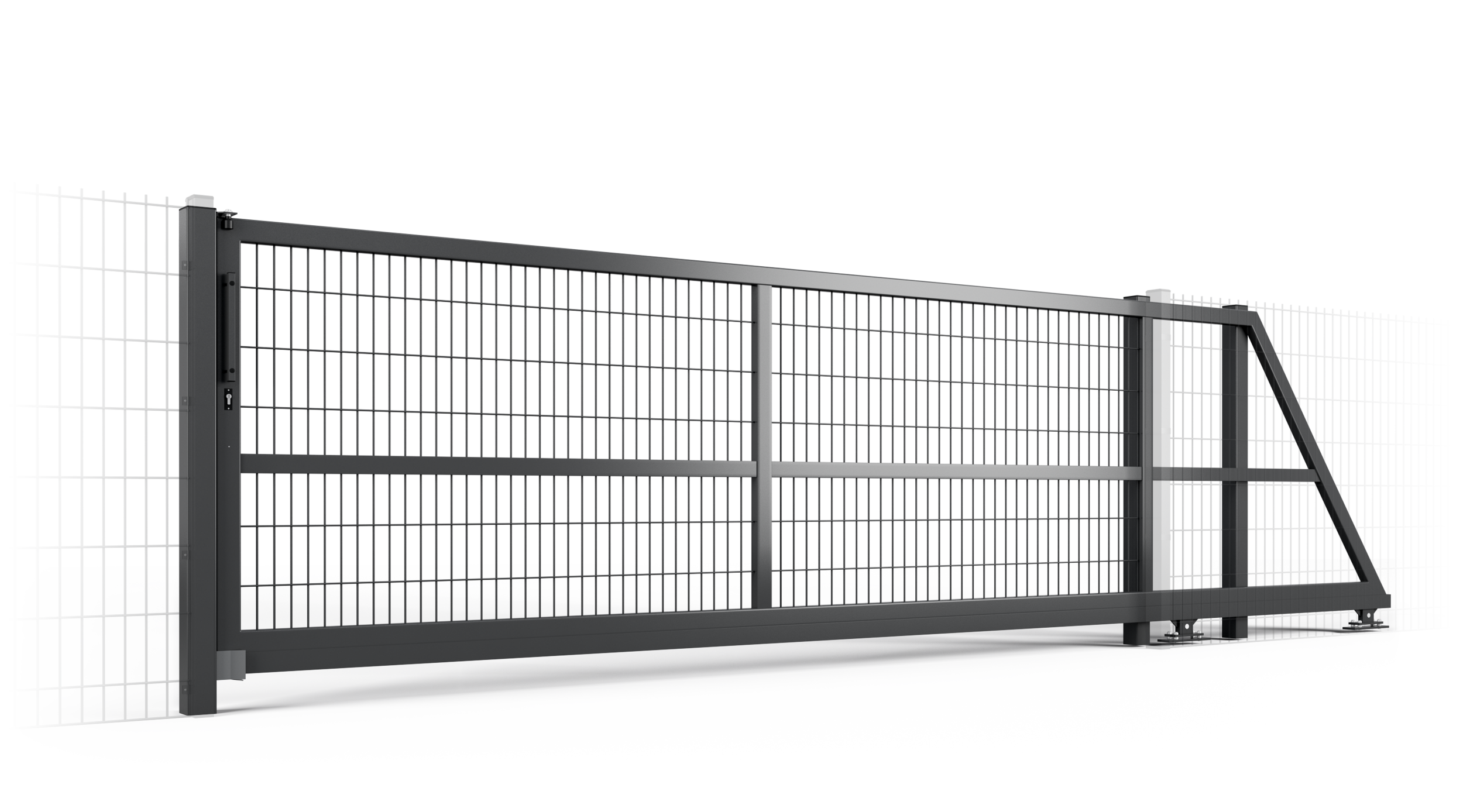 Self supporting sliding gate | sliding gates