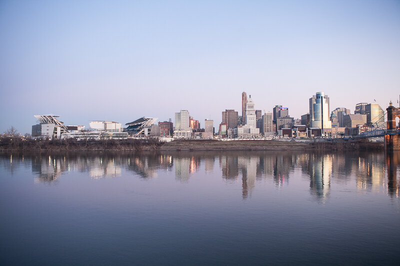 Morning Reflection; Cincinnati, Ohio