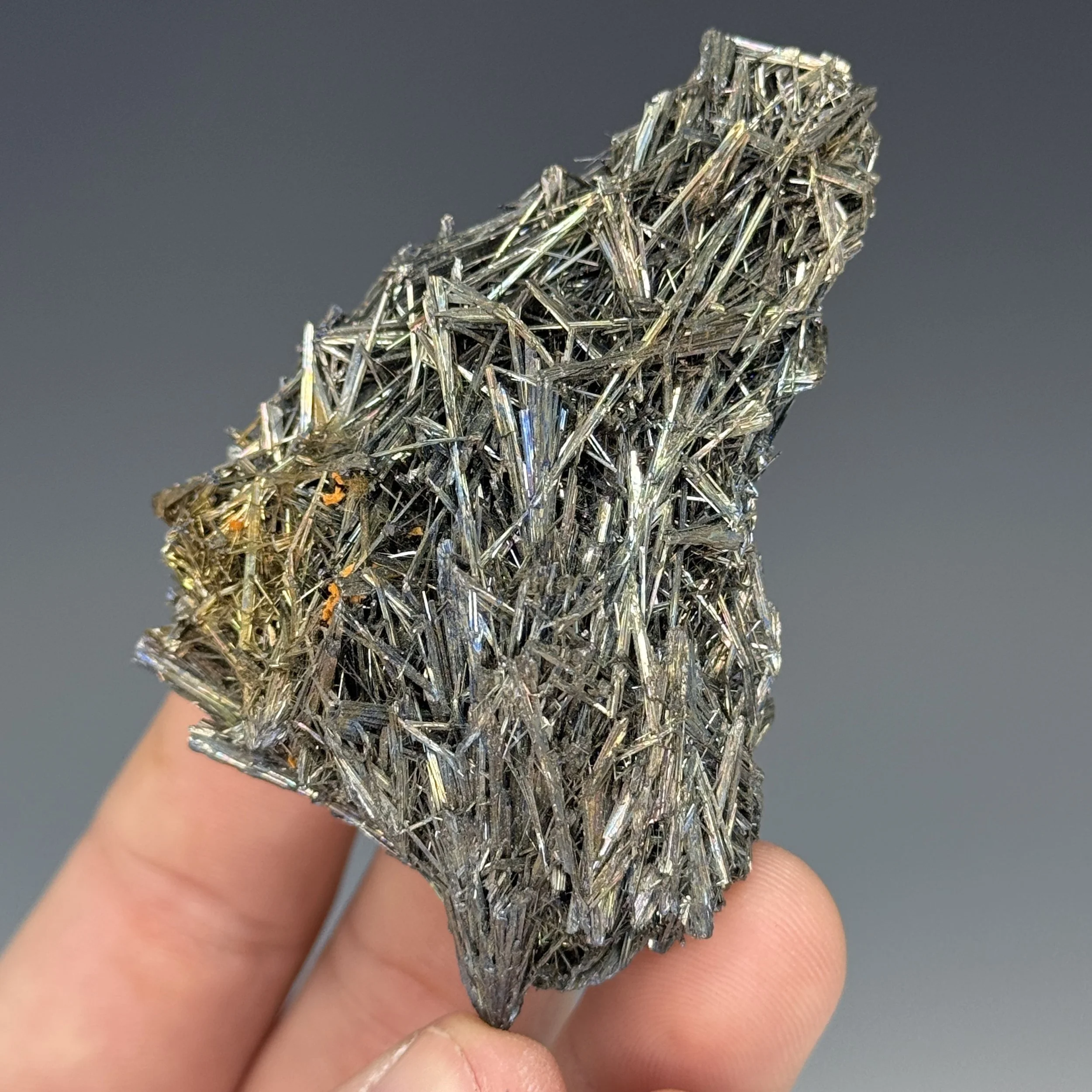 Zinkenite, San Jose Mine, Cercado Province, Oruro, Bolivia