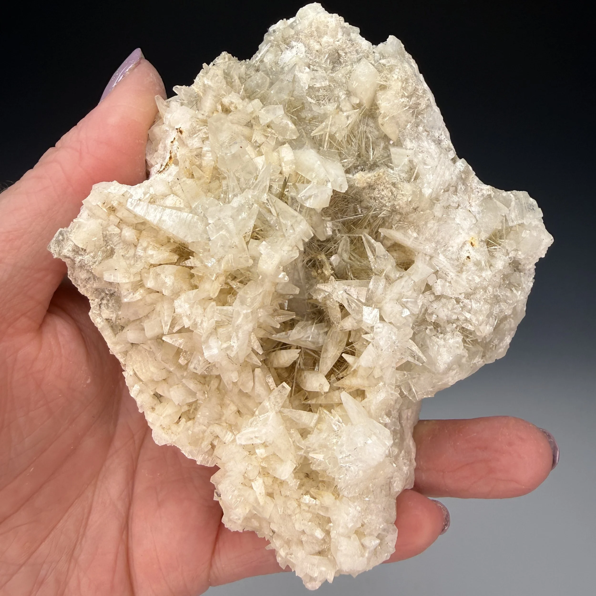 Pectolite, Jeffrey Mine, Estrie, Quebec, Canada