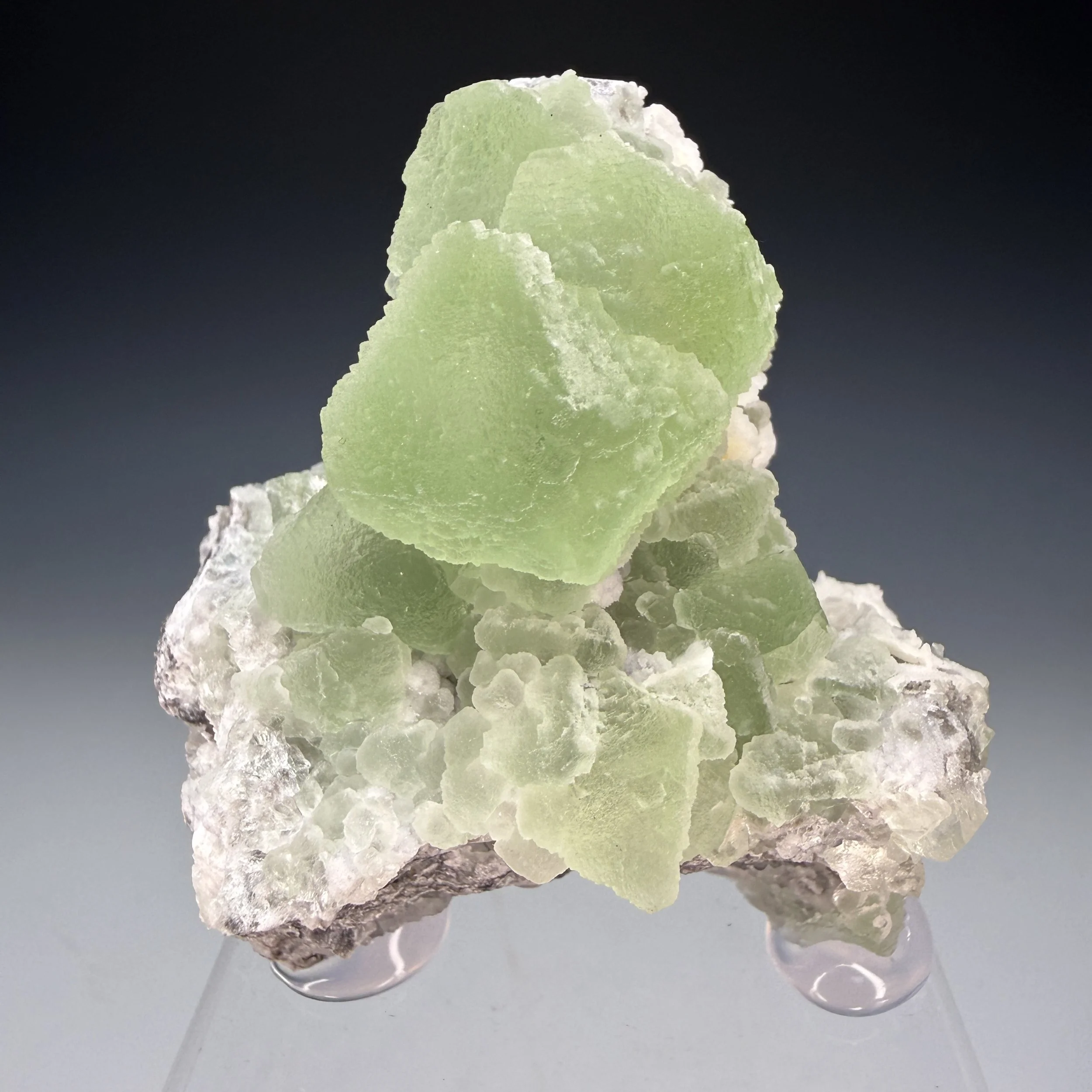 Fluorite, Calcite, Nikolaevskiy Mine, Dalnegorsk, Primorsky Krai, Russia