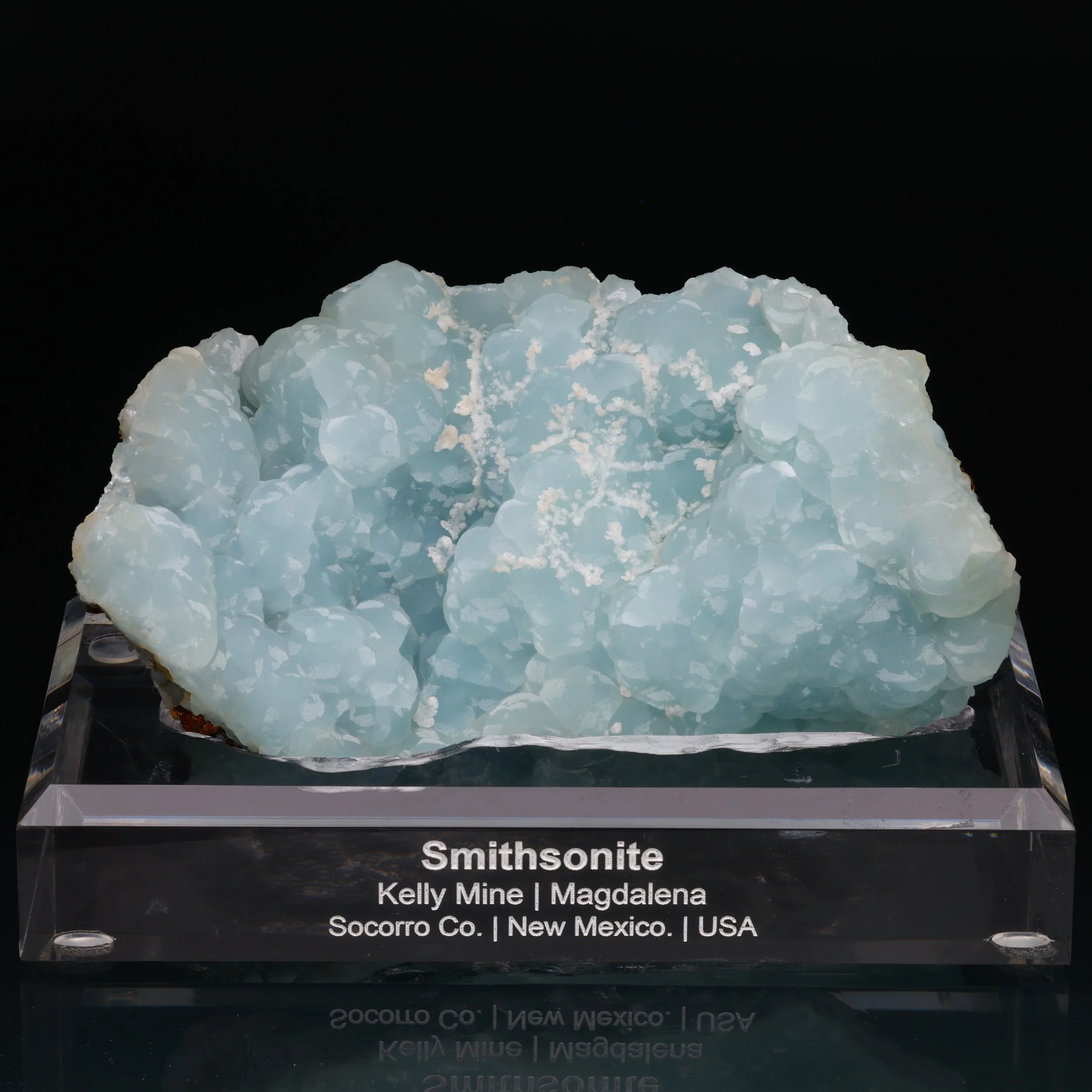 Smithsonite, Kelly Mine, Magdalena, Socorro County, New Mexico, USA