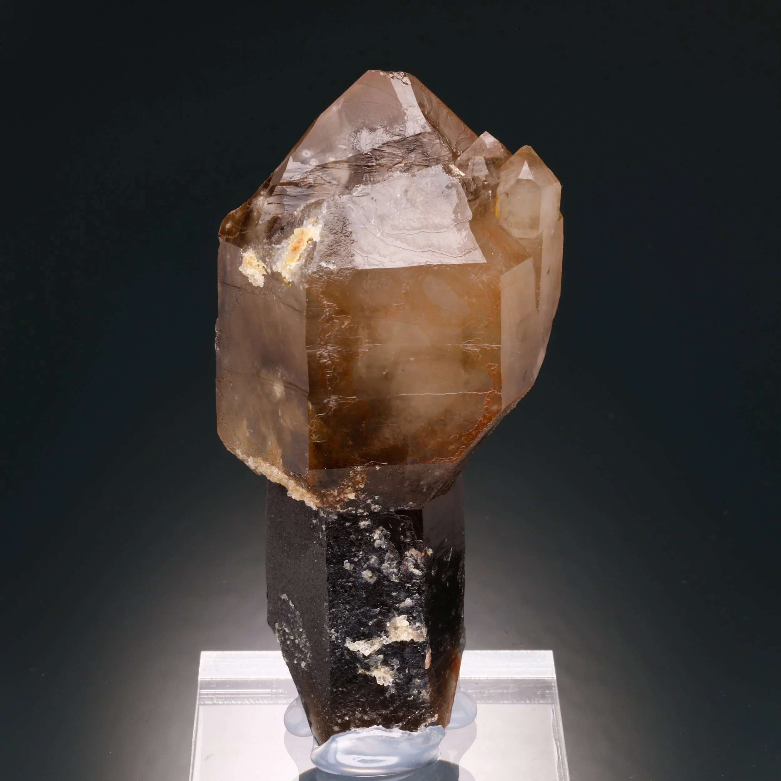 Smoky Quartz Scepter, Hallelujah Junction Area, Washoe County, Nevada, USA