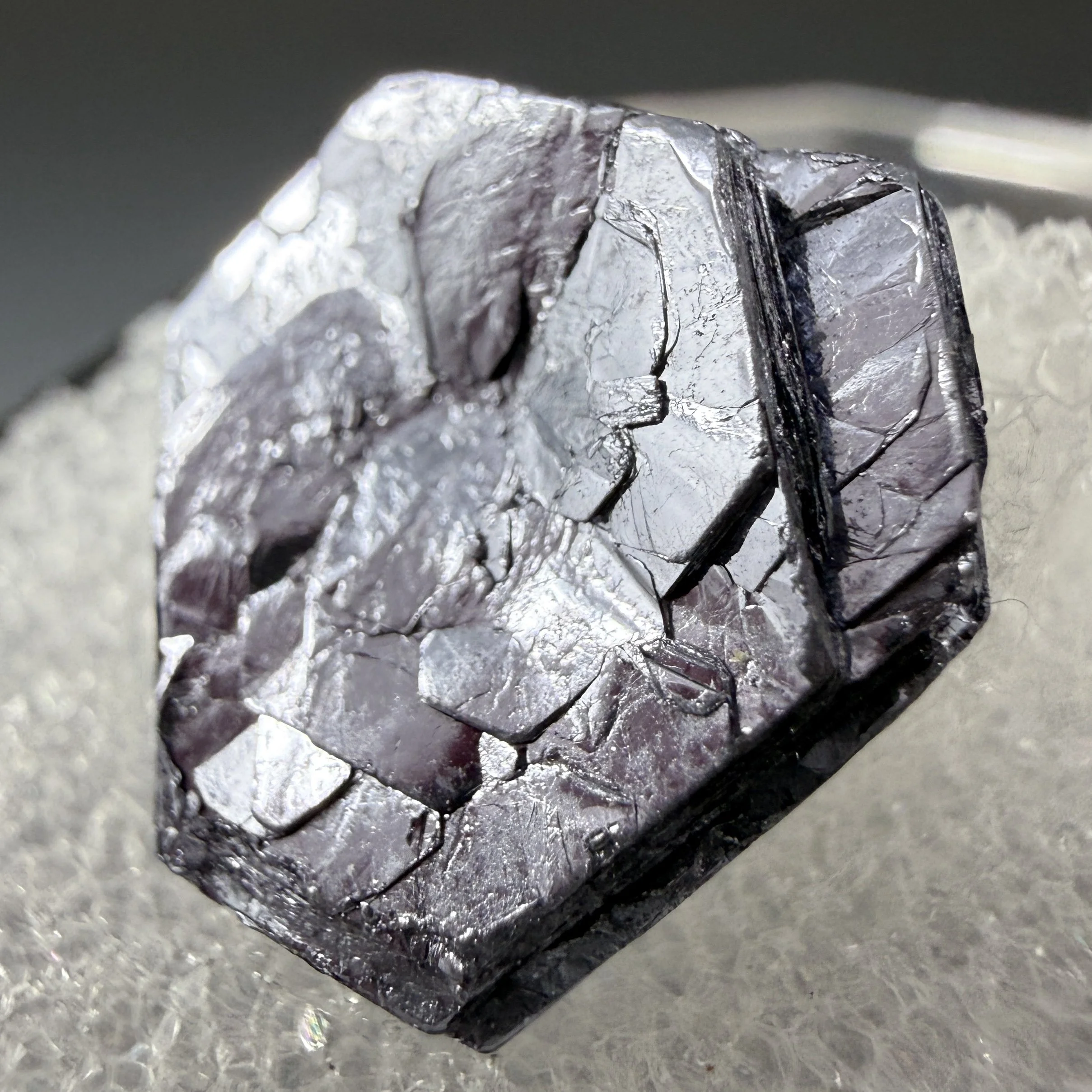 Molybdenite, Moly Hill Mine, La Motte, Abitibi, Quebec, Canada