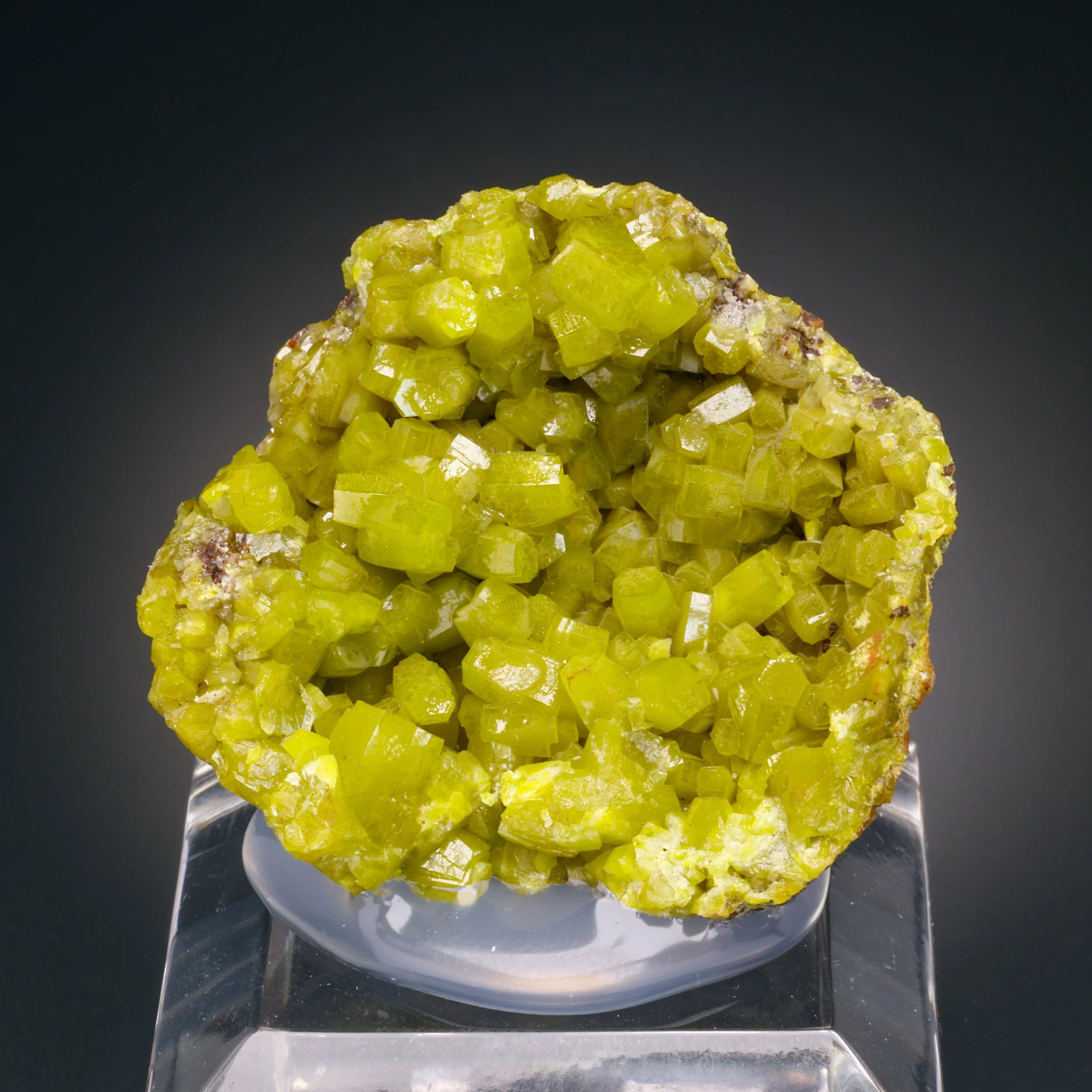 Pyromorphite, Yanga Koubenza, Mfouati, Bouenza Department, Republic of the Congo
