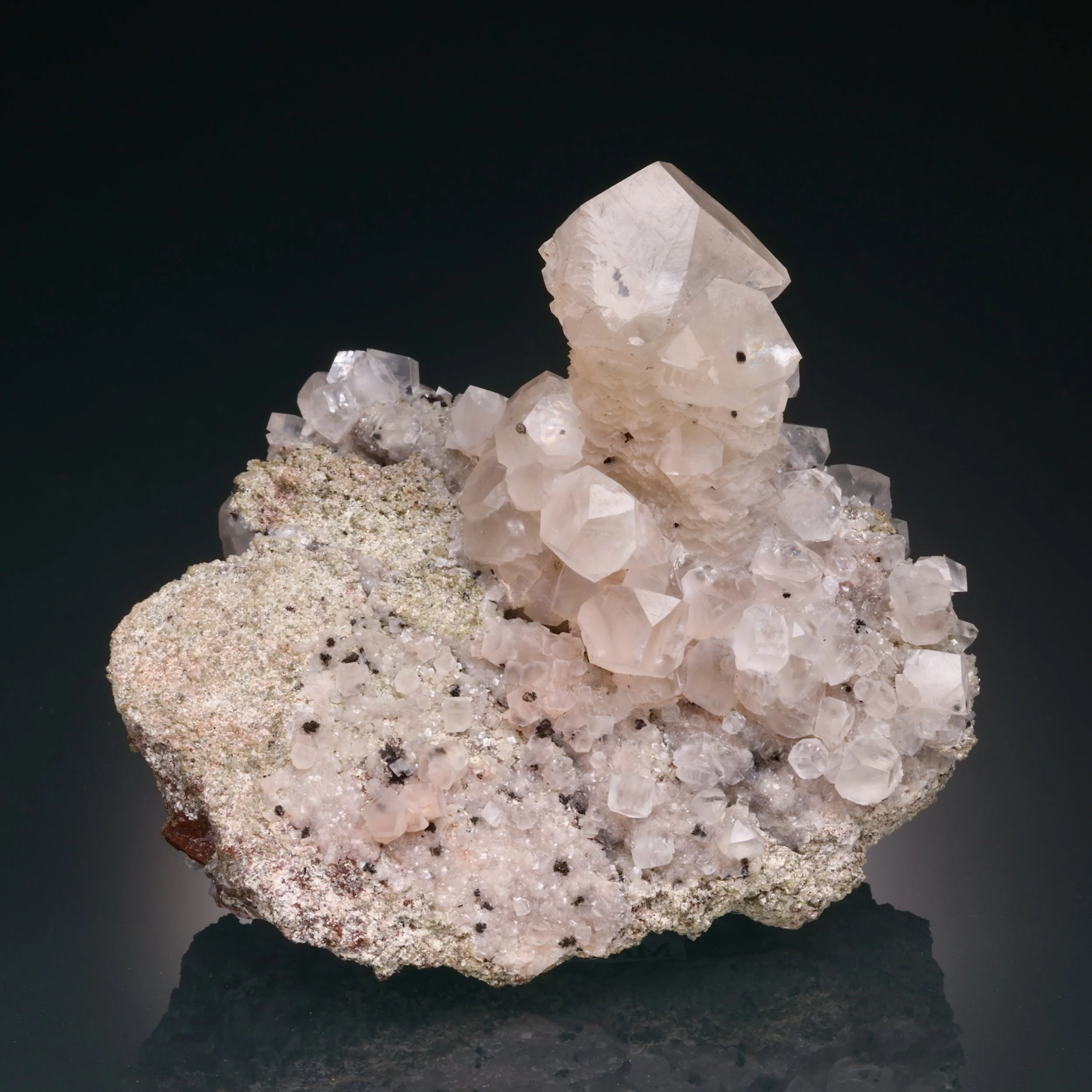 Calcite, Tsumeb Mine, Crystal Palace Lvl. 43, Tsumeb, Oshikoto Region, Namibia