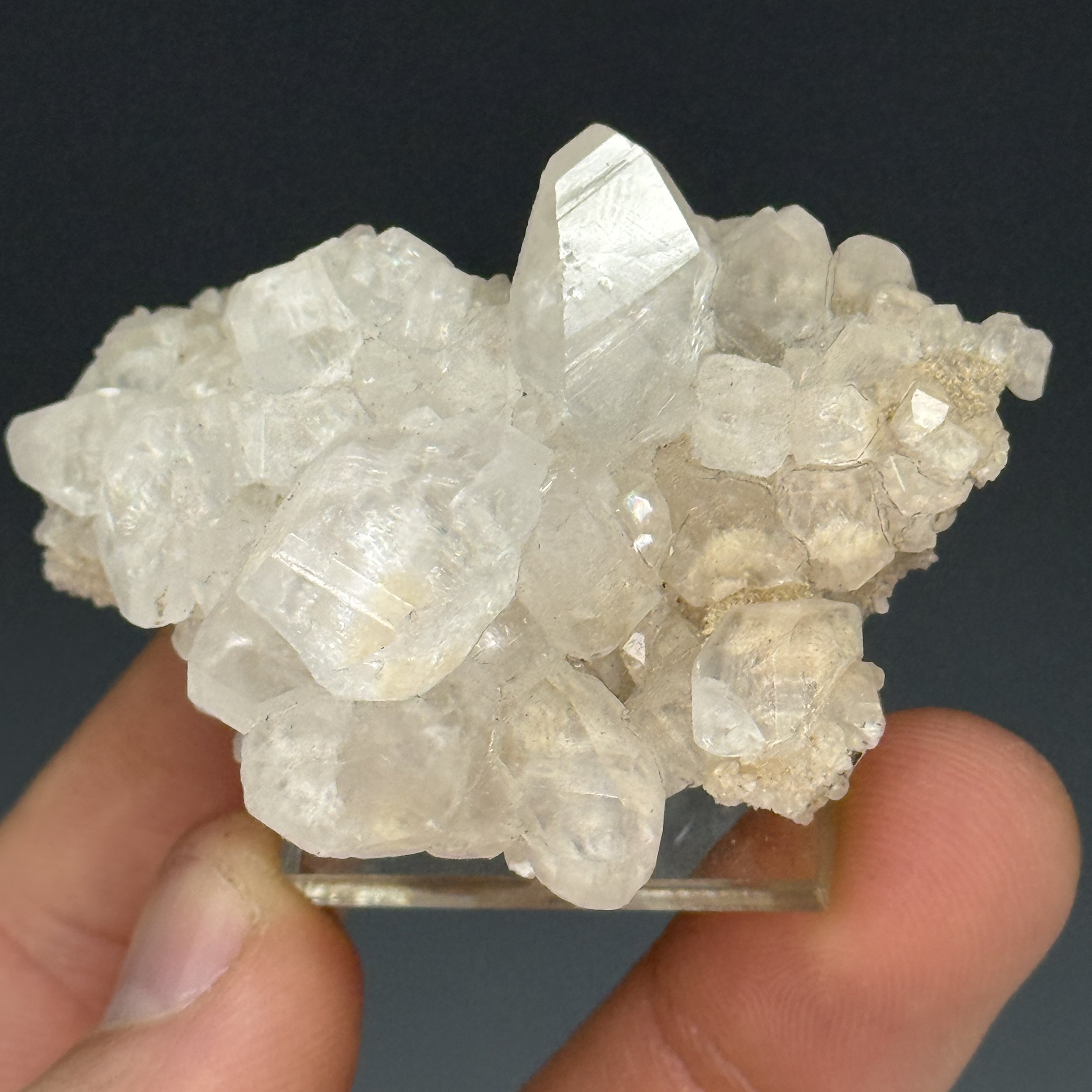 Calcite, N'Chwaning II Mine, Kuruman, Kalahari Mn Fields, Northern Cape, South Africa