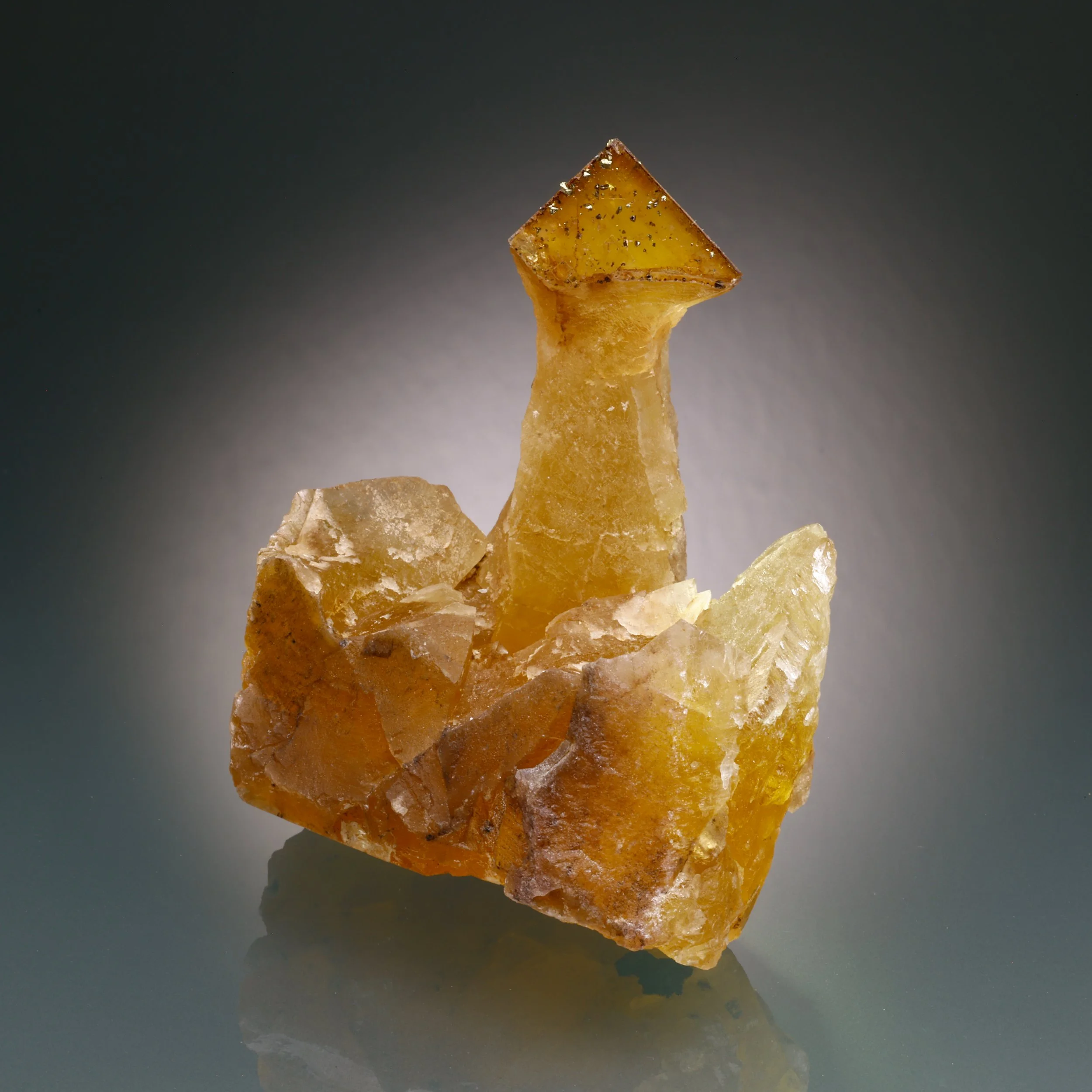 Fluorite, Minerva No. 1 Mine, Cave-In-Rock, Hardin County, Illinois, USA