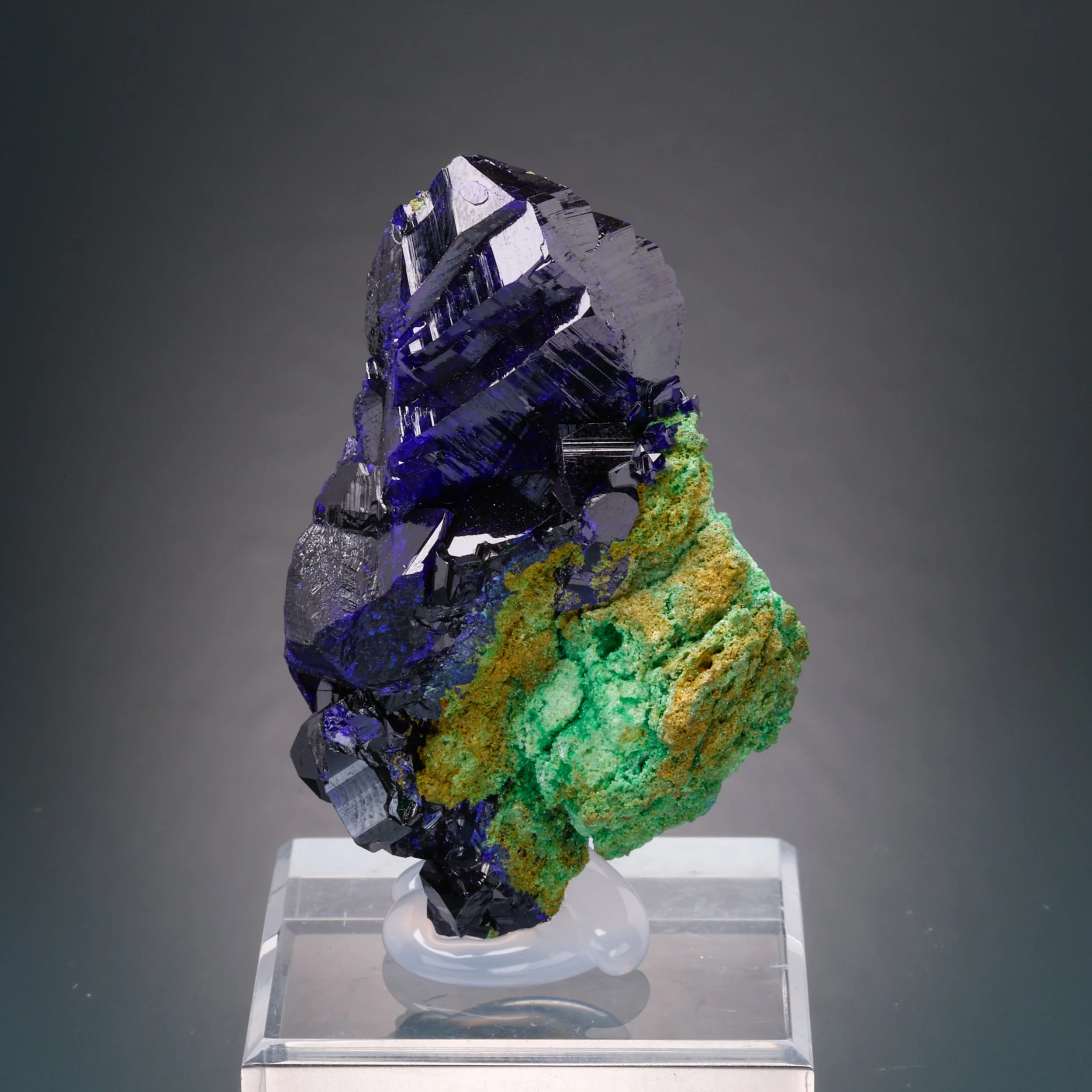 Azurite, Tsumebite, Tsumeb Mine, Tsumeb, Oshikoto Region, Namibia