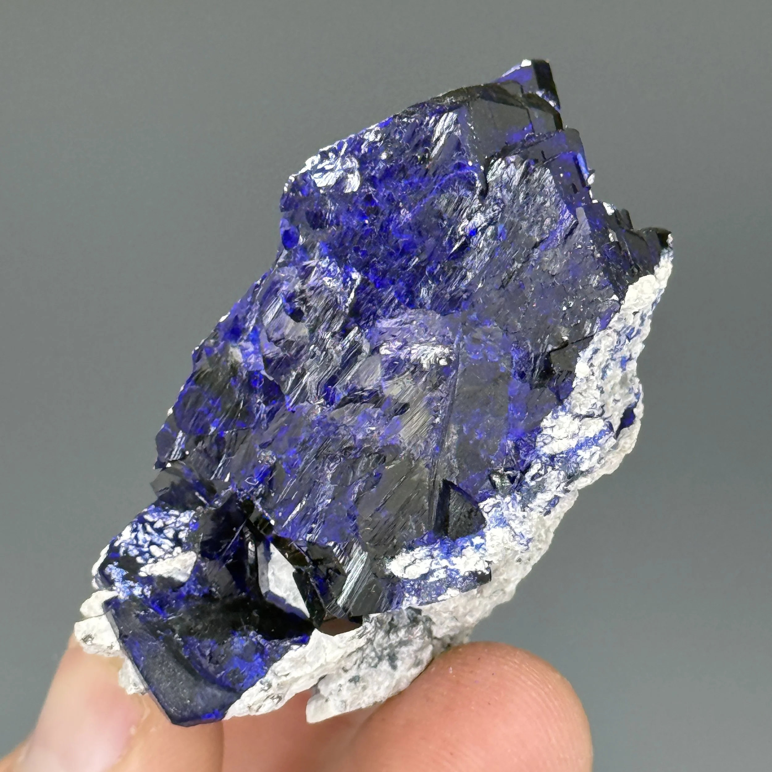 Azurite, Milpillas Mine, Cuitaca, Santa Cruz Muni, Sonora, Mexico