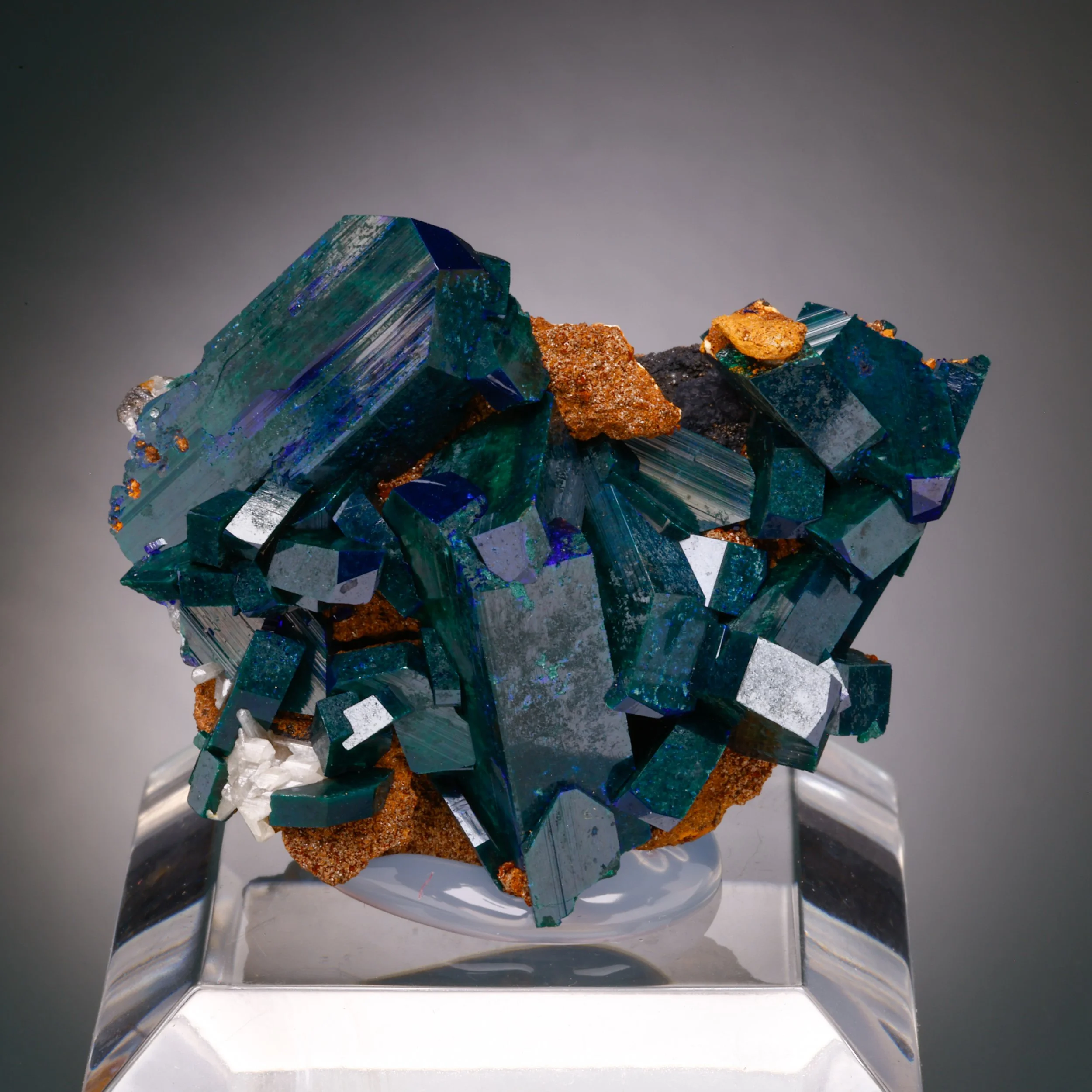 Azurite, Malachite, Tsumeb Mine, Tsumeb, Oshikoto Region, Namibia