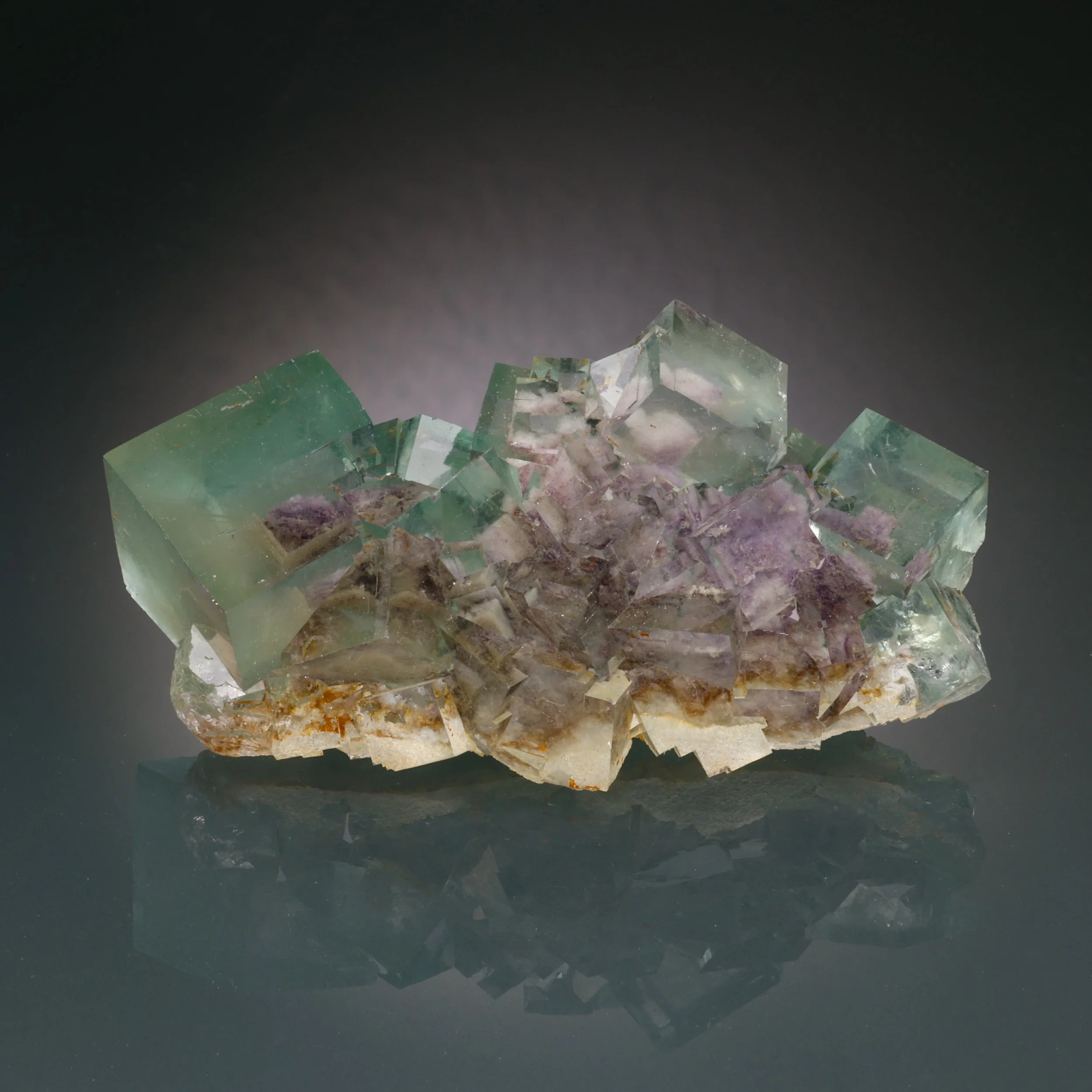 Fluorite, Xianghuapu Mine, Linwu Co., Chenzhou, Hunan, China