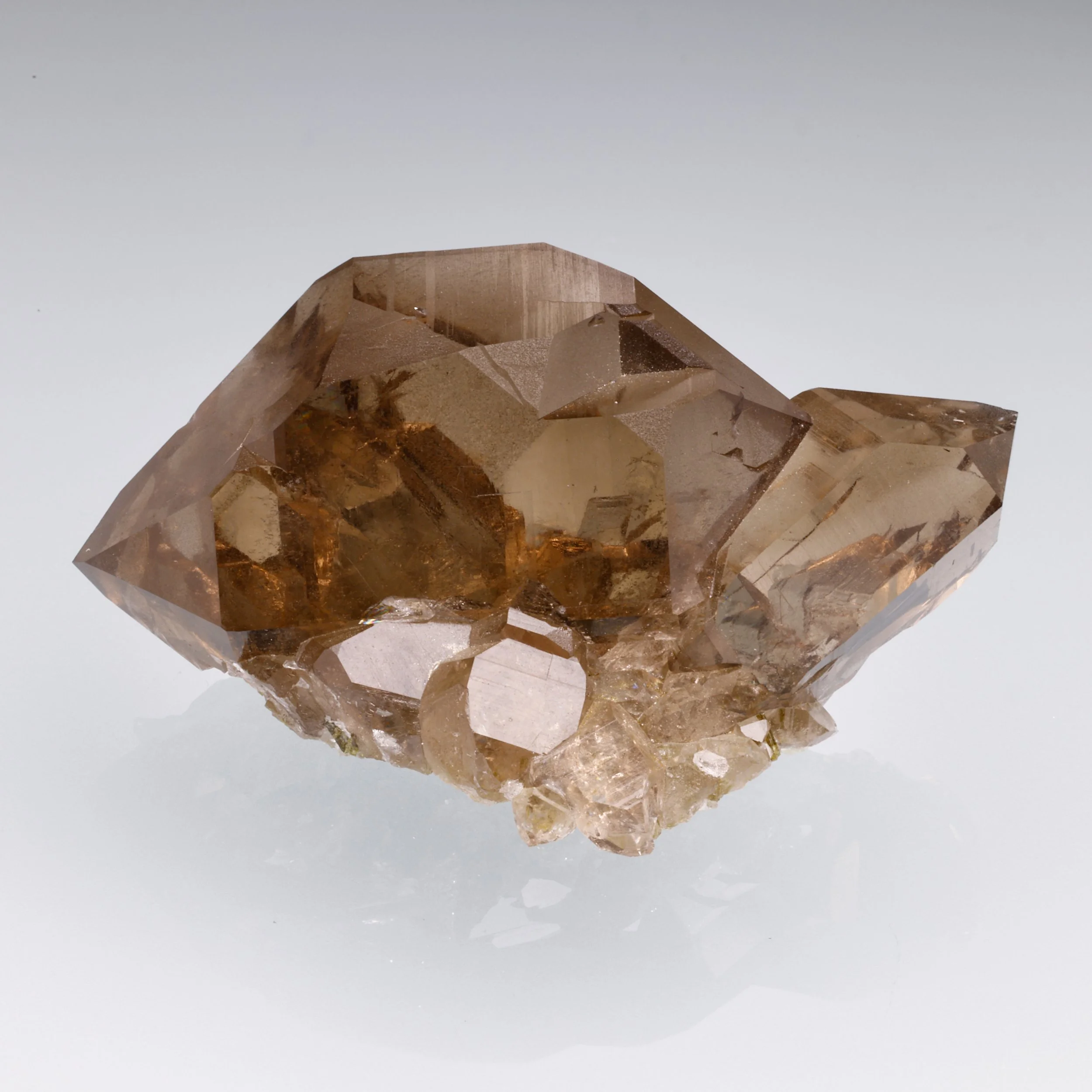 Smoky Quartz, Gwindel, Leo Rochaosiero, Bonneville, Savoie, Auvergne-Rhone-Alpes, France
