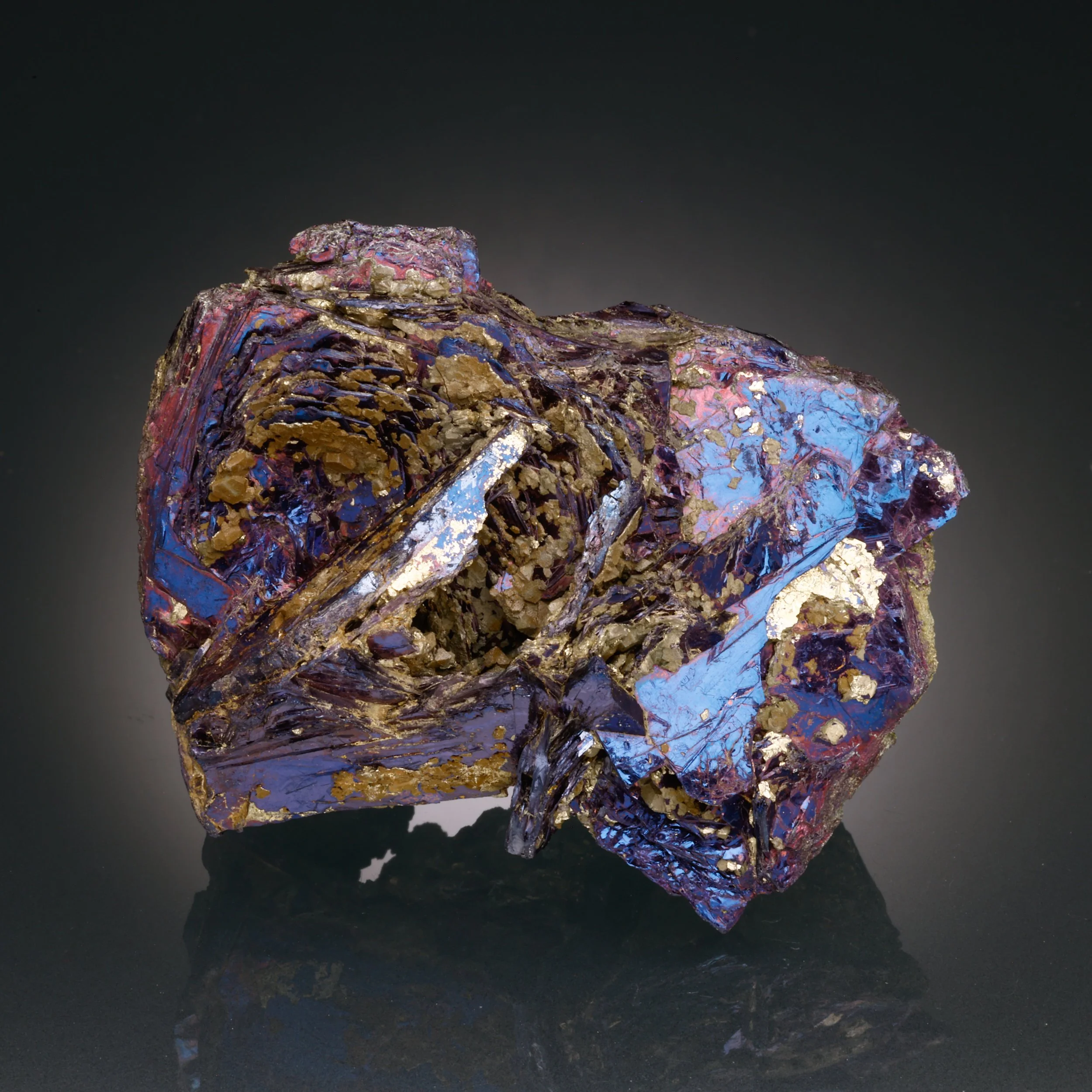 Covellite, Calabona Mine, Calabona, Alghero, Sassari, Sardinia, Italy