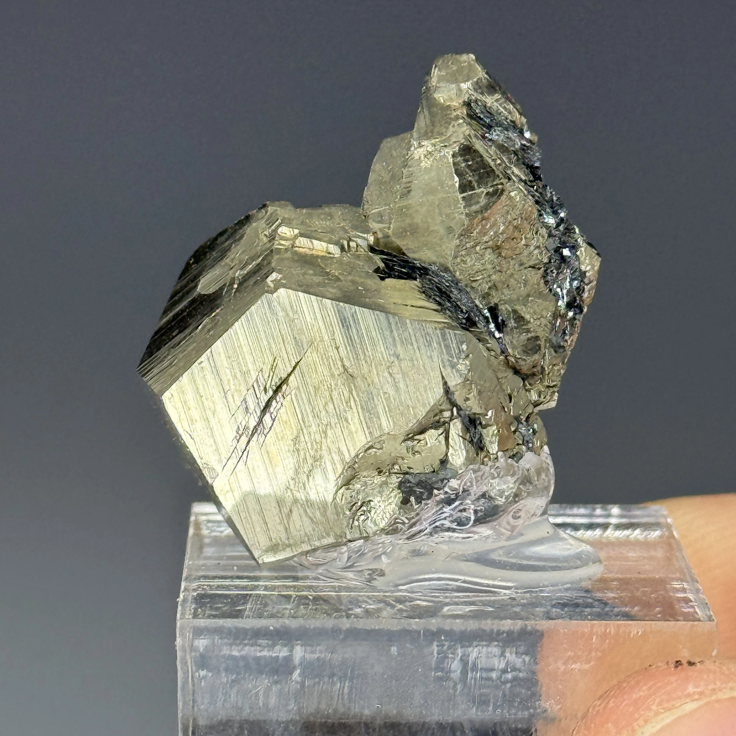 Pyrite, Hematite, Rio Marina, Rio, Livorno Province, Tuscany, Italy