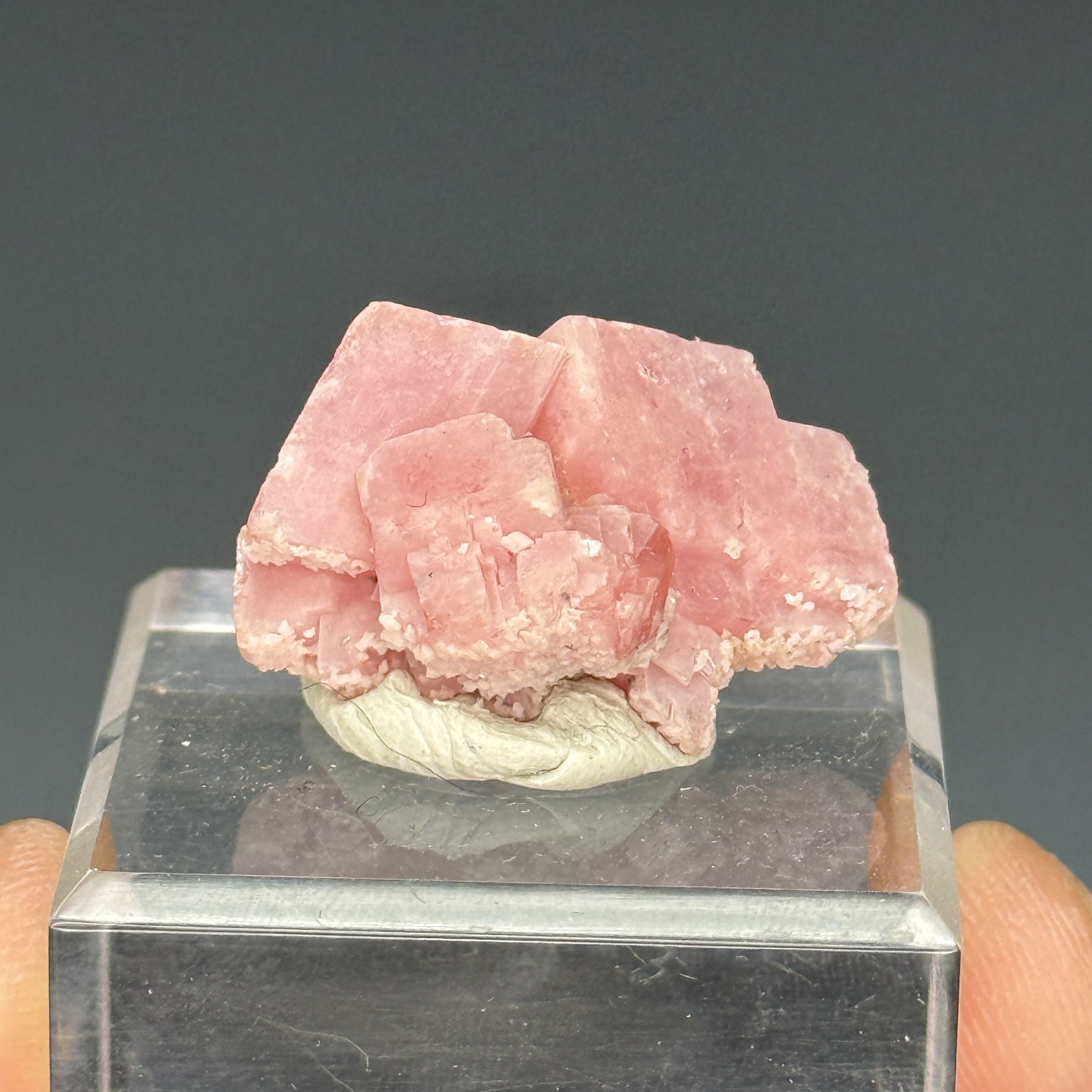 Rhodochrosite, American Tunnel Mine, Eureka Dist., San Juan Co., Colorado, USA
