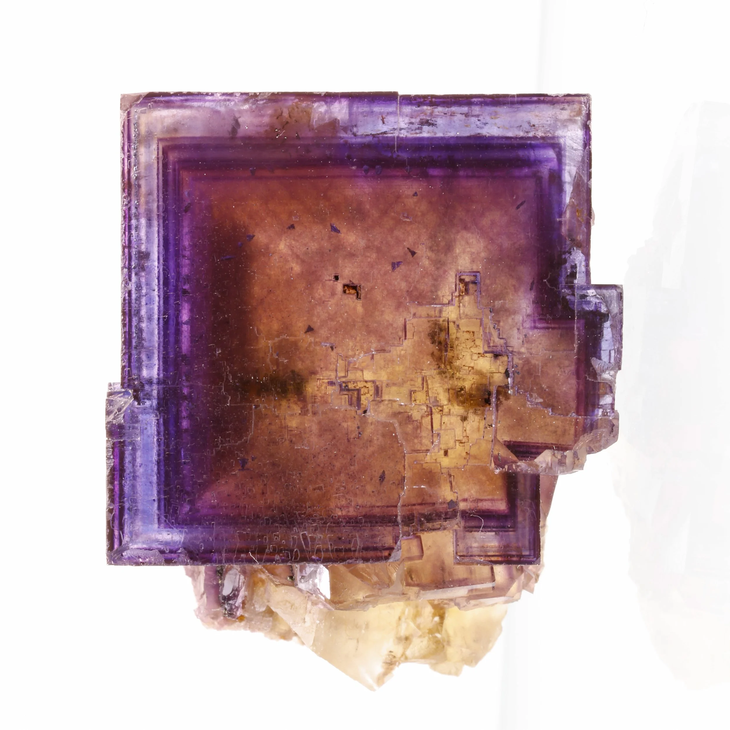 Fluorite, Minerva No. 1 Mine, Cave-In-Rock, Hardin County, Illinois, USA