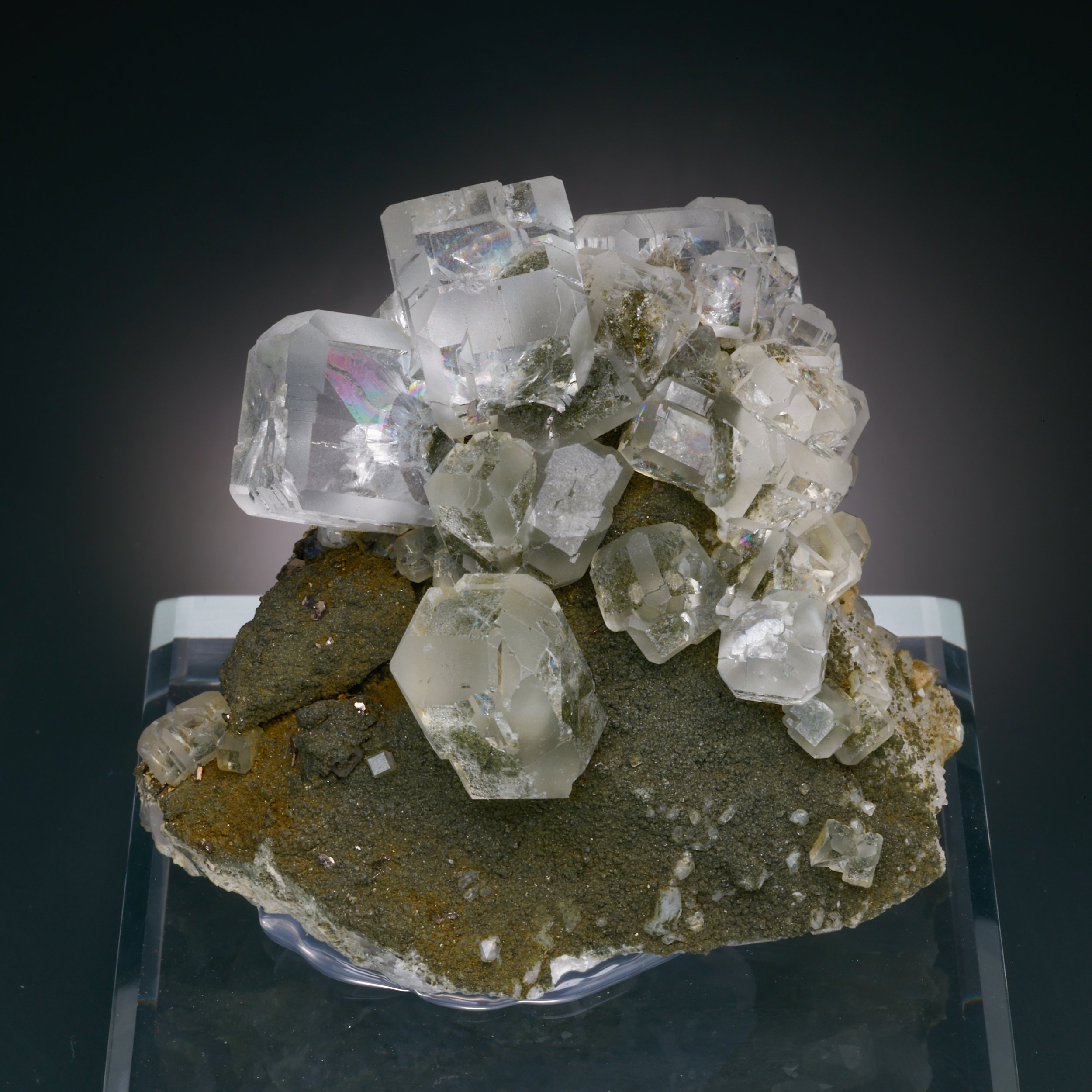 Fluorite, Nikolaevskiy Mine, Dalnegorsk, Primorsky Krai, Russia