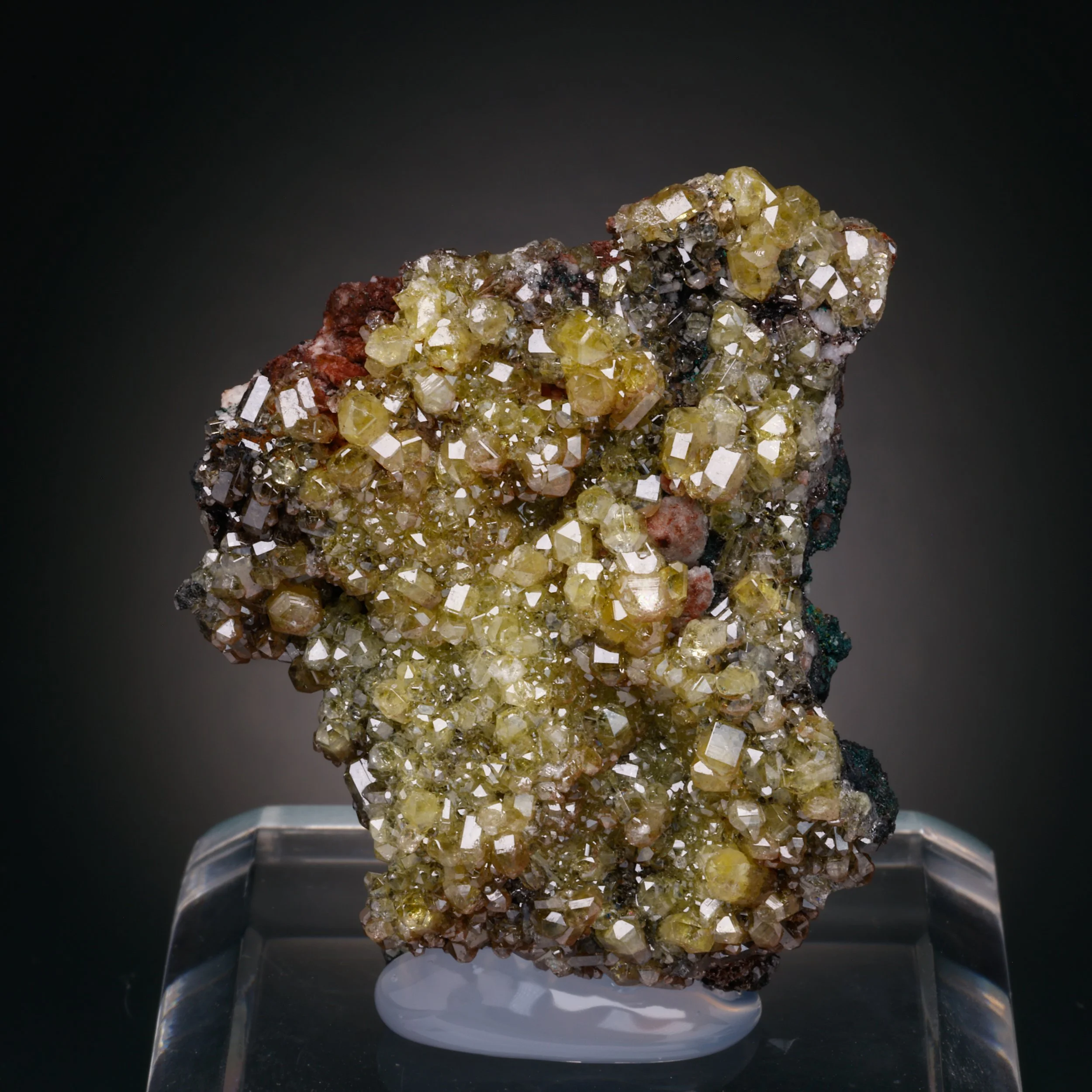 Mimetite, Tsumeb Mine, Tsumeb, Oshikoto Region, Namibia