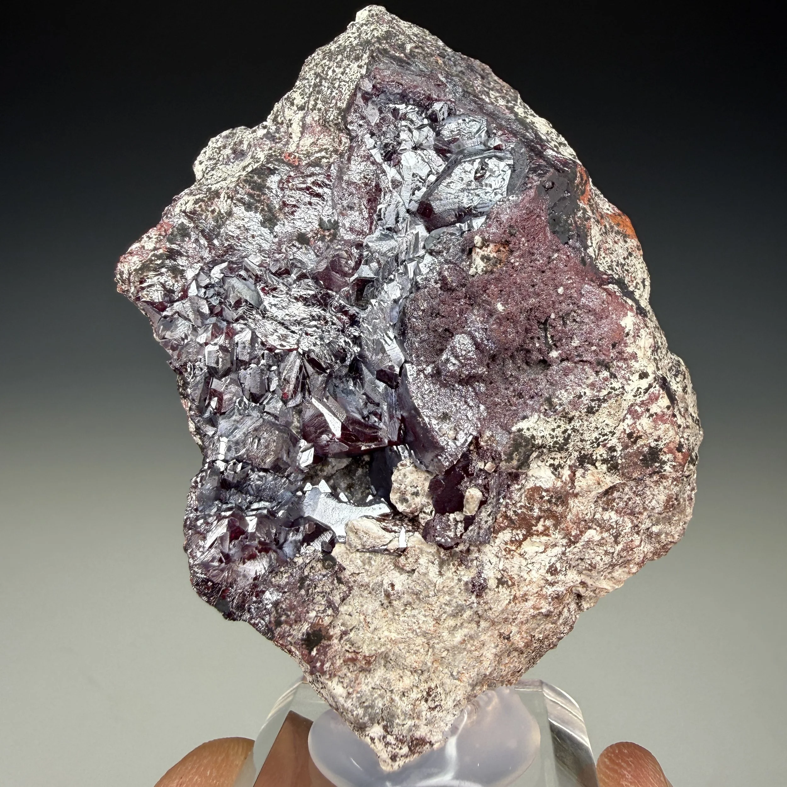 Cuprite, Milpillas Mine, Cuitaca, Santa Cruz Muni., Sonora, Mexico