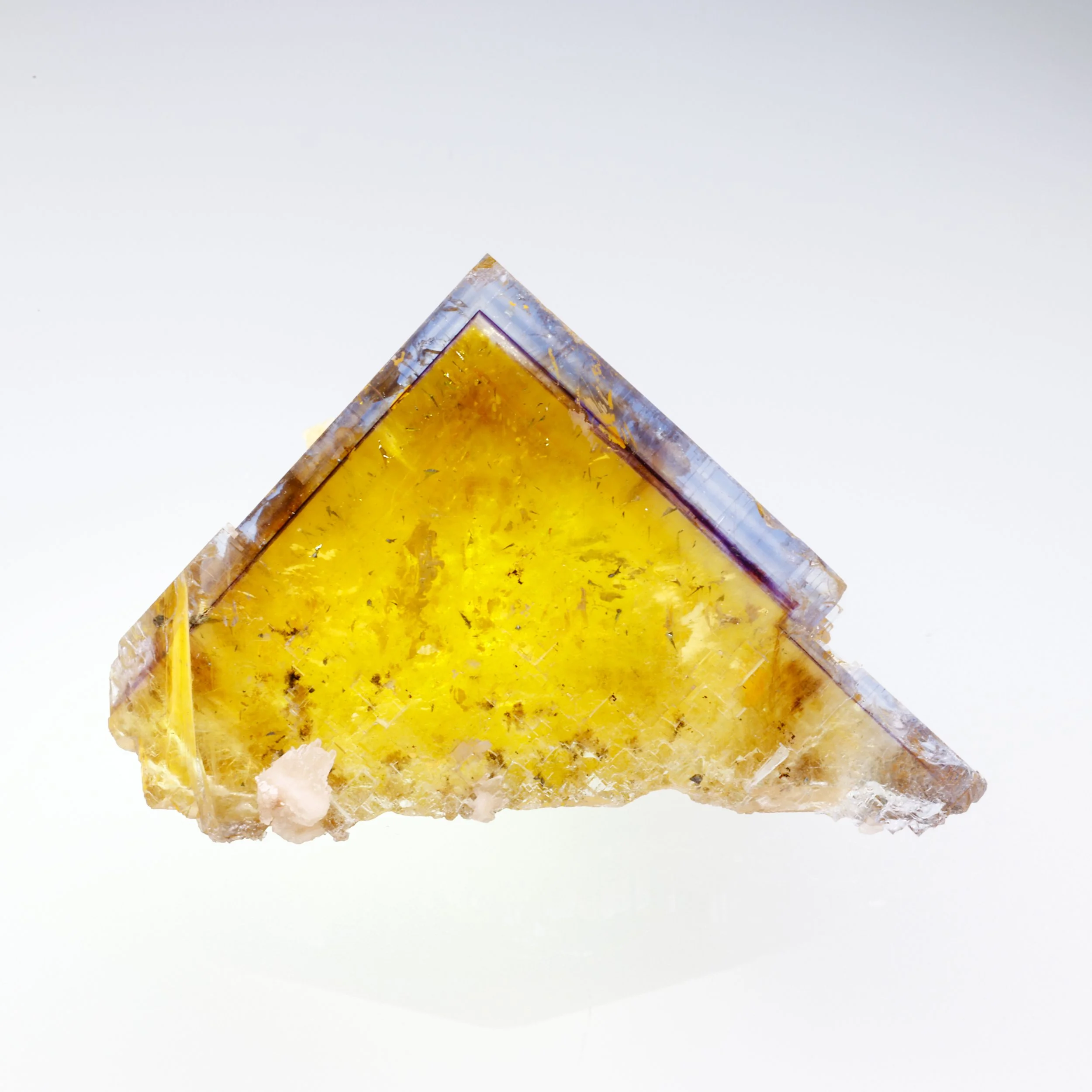 Fluorite, Calcite, Minerva No. 1 Mine, Cave-In-Rock, Hardin County, Illinois, USA