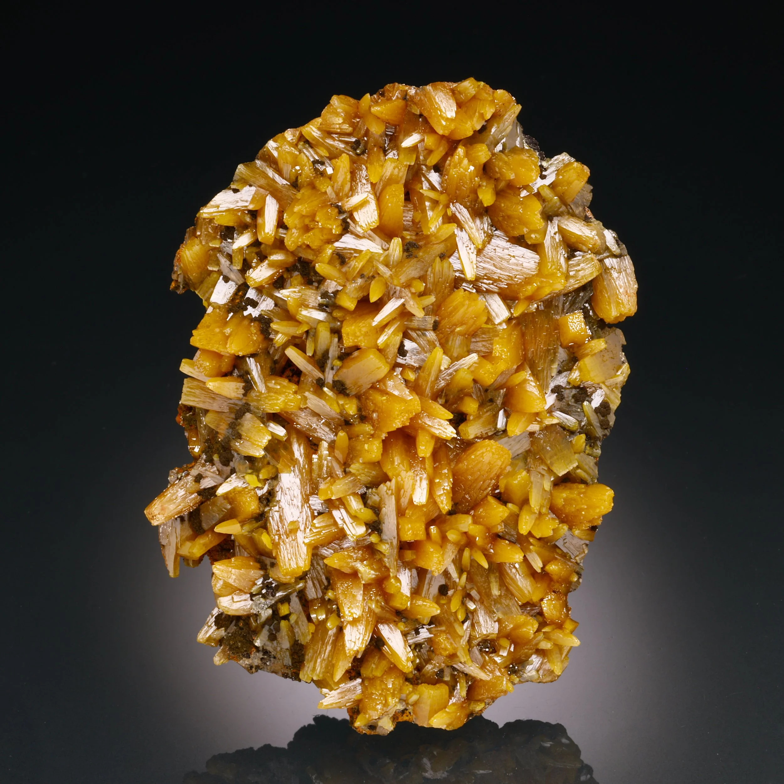 Wulfenite, Ojuela Mine, Mapimi, Durango, Mexico
