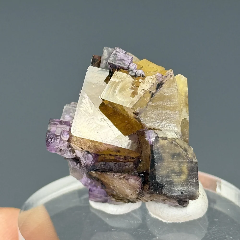 Fluorite, Annabel Lee Mine, Harris Creek, Hardin County, Illinois