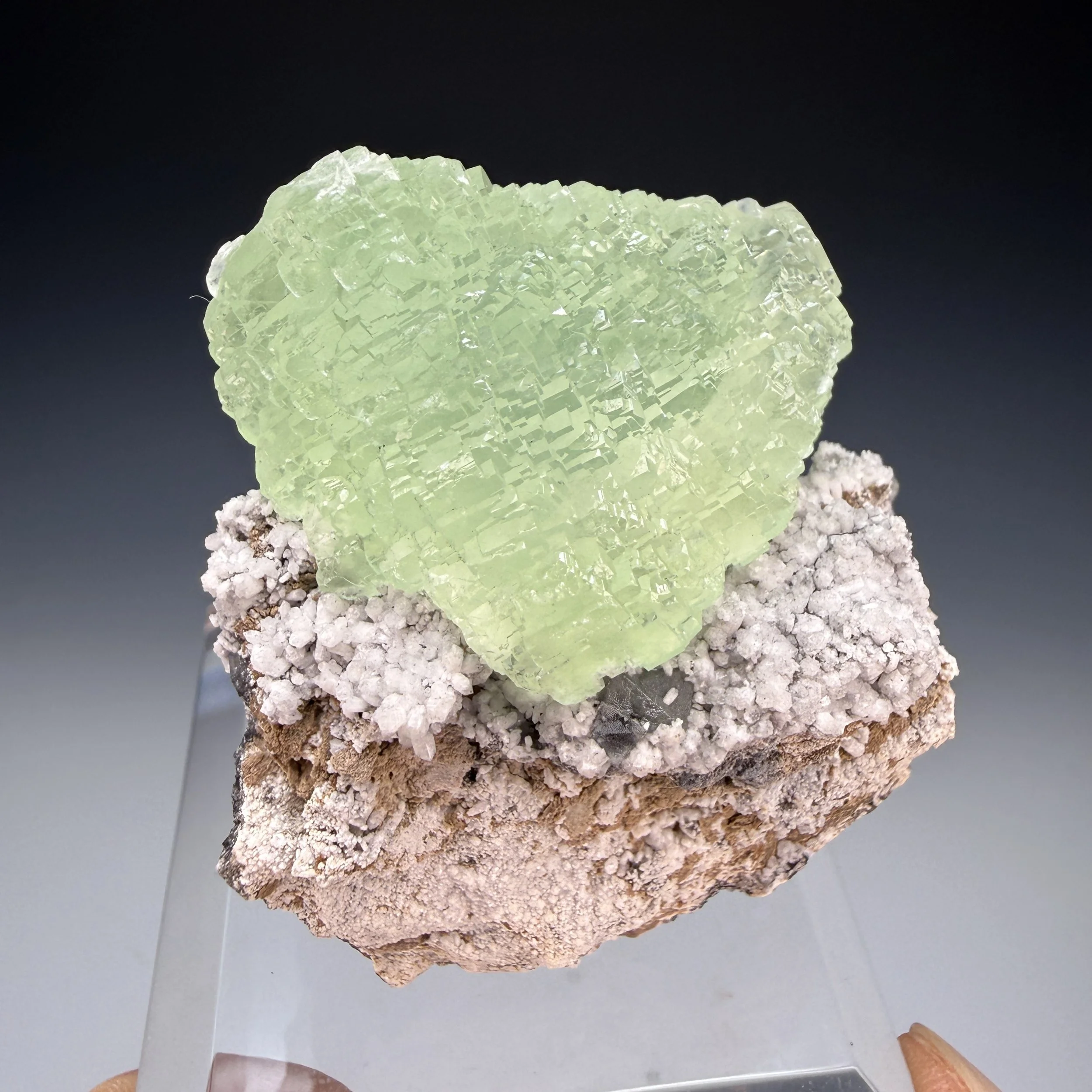 Fluorite, Xianghualing Mine, Linwu Co., Chenzhou, Hunan, China