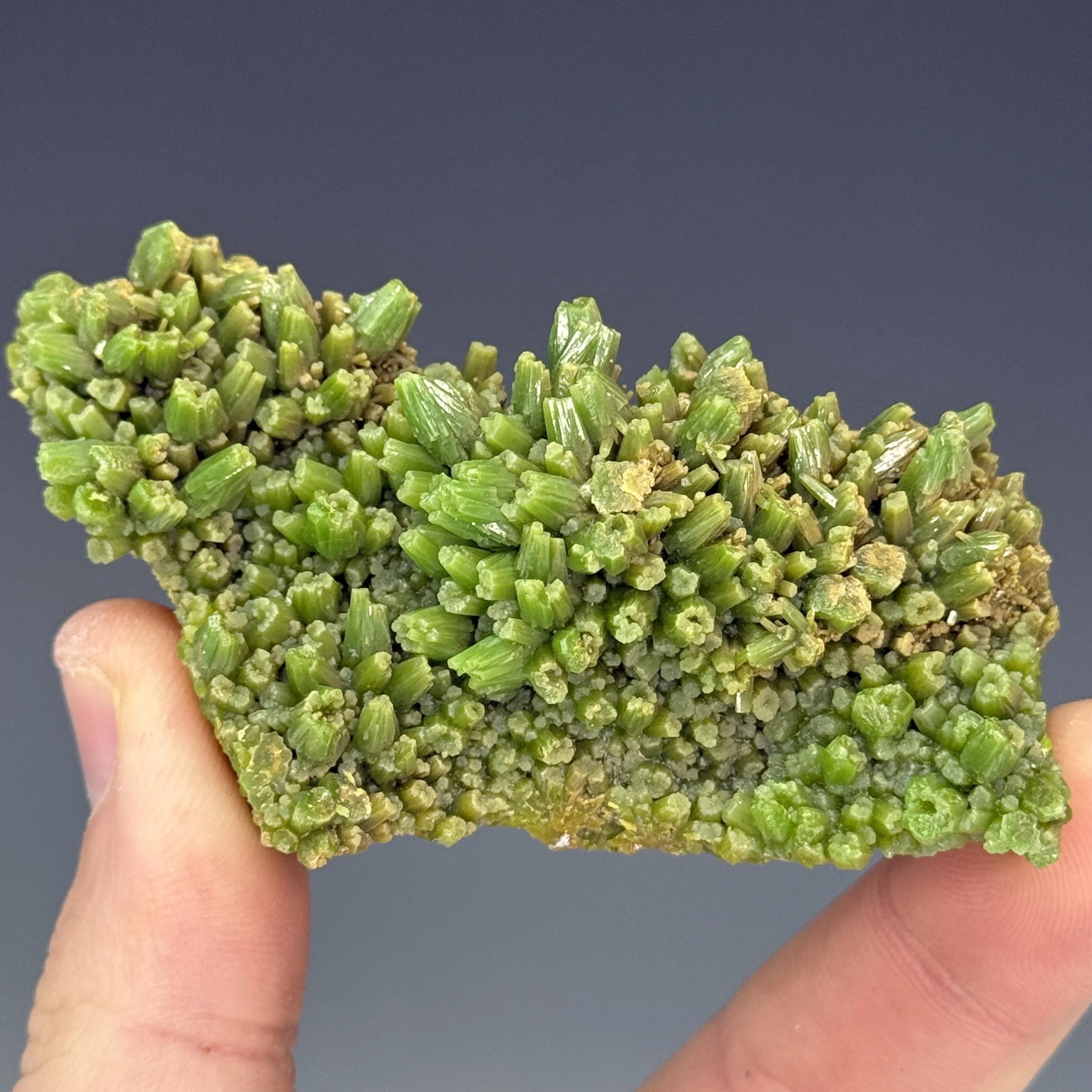 Pyromorphite, Daoping Mine, Gongcheng Co., Guilin, Guangxi, China