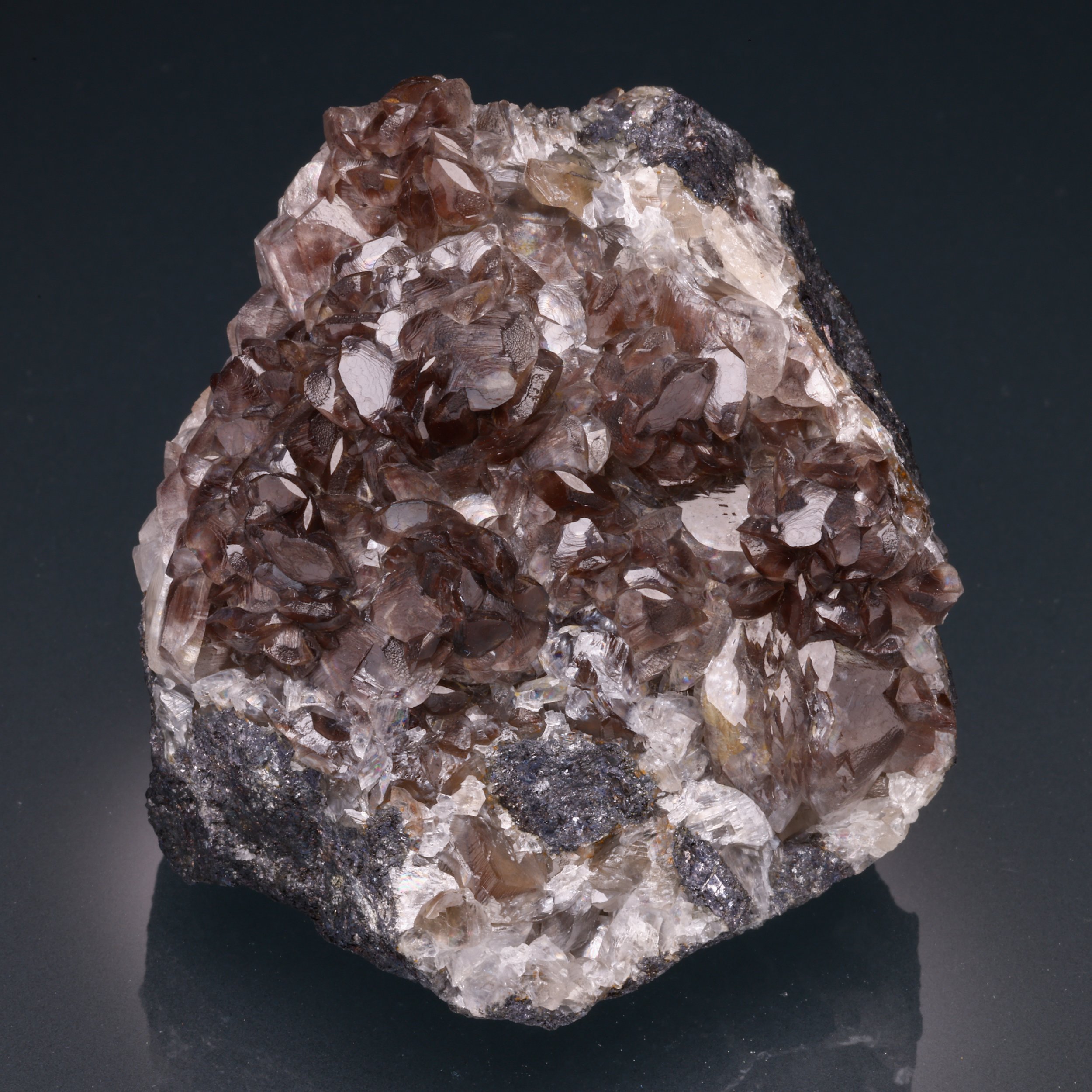 Smithsonite, Copper/Sulfide Inclusions, Tsumeb Mine, Oshikoto Region, Namibia