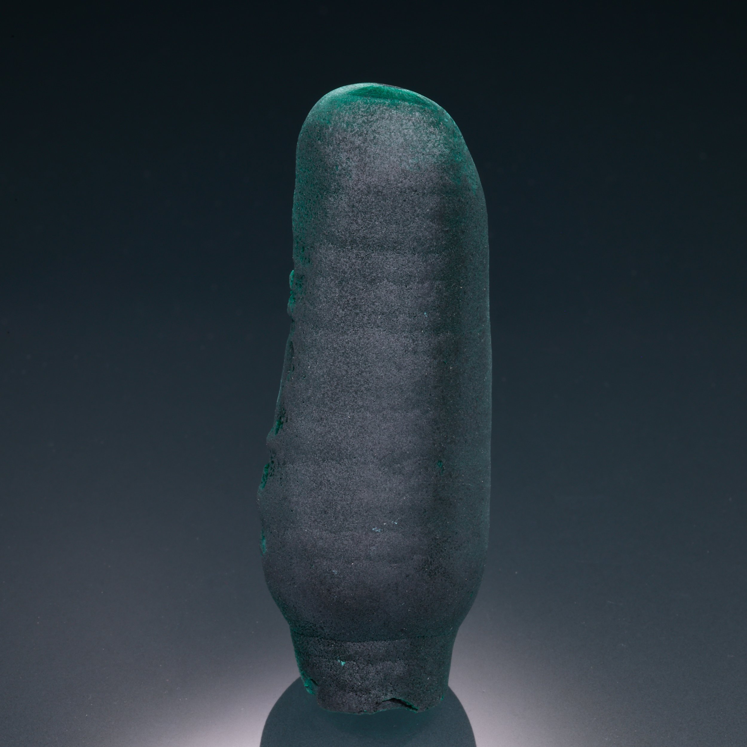 Malachite, Stalactite, Shilu Mine, Yangchun Co., Yangjiang, Guangdong, China