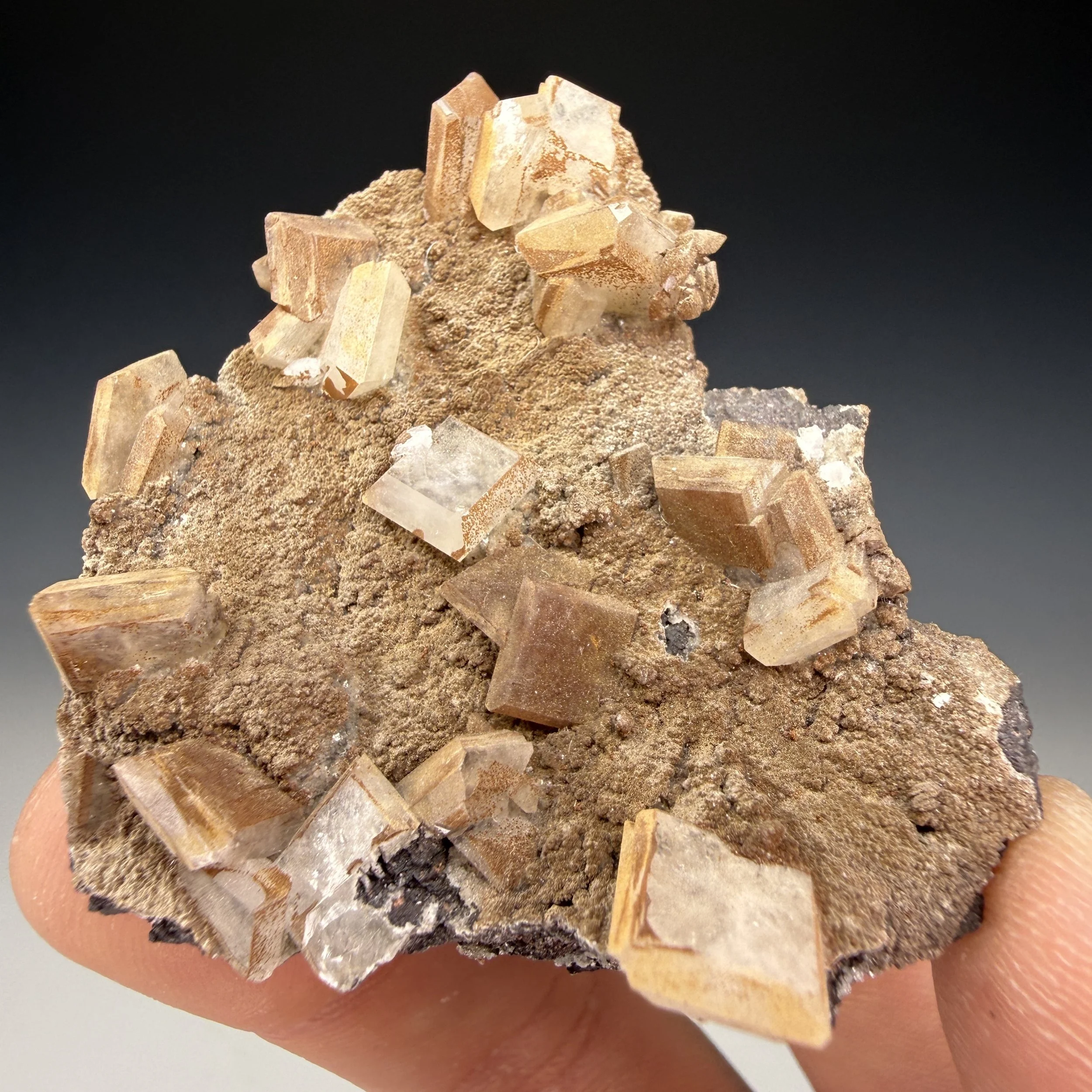 Hydroxyapophyllite, N Chwaning II Mine, Northern Cape, South Africa
