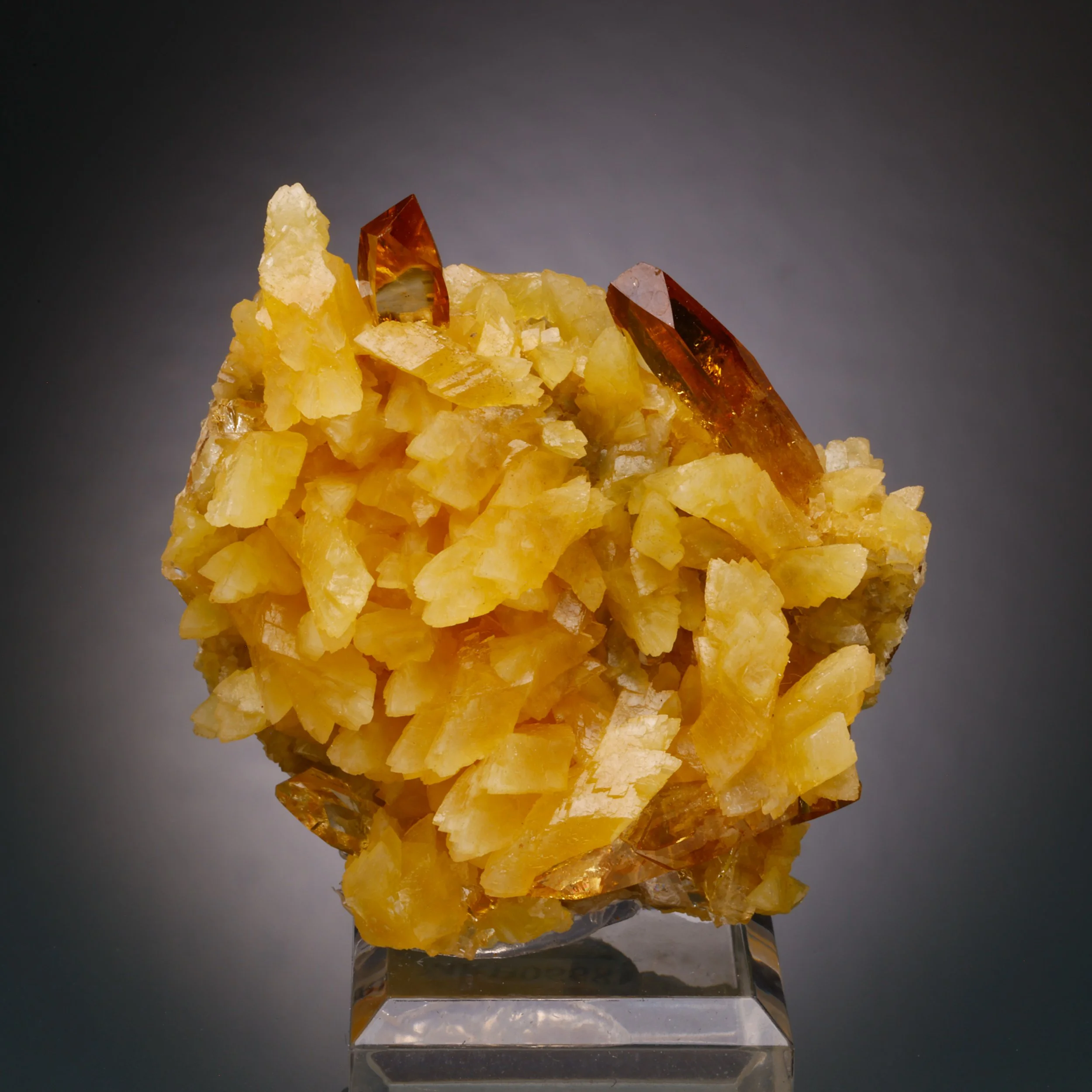 Baryte, Calcite, Elk Creek, Meade County, South Dakota, USA
