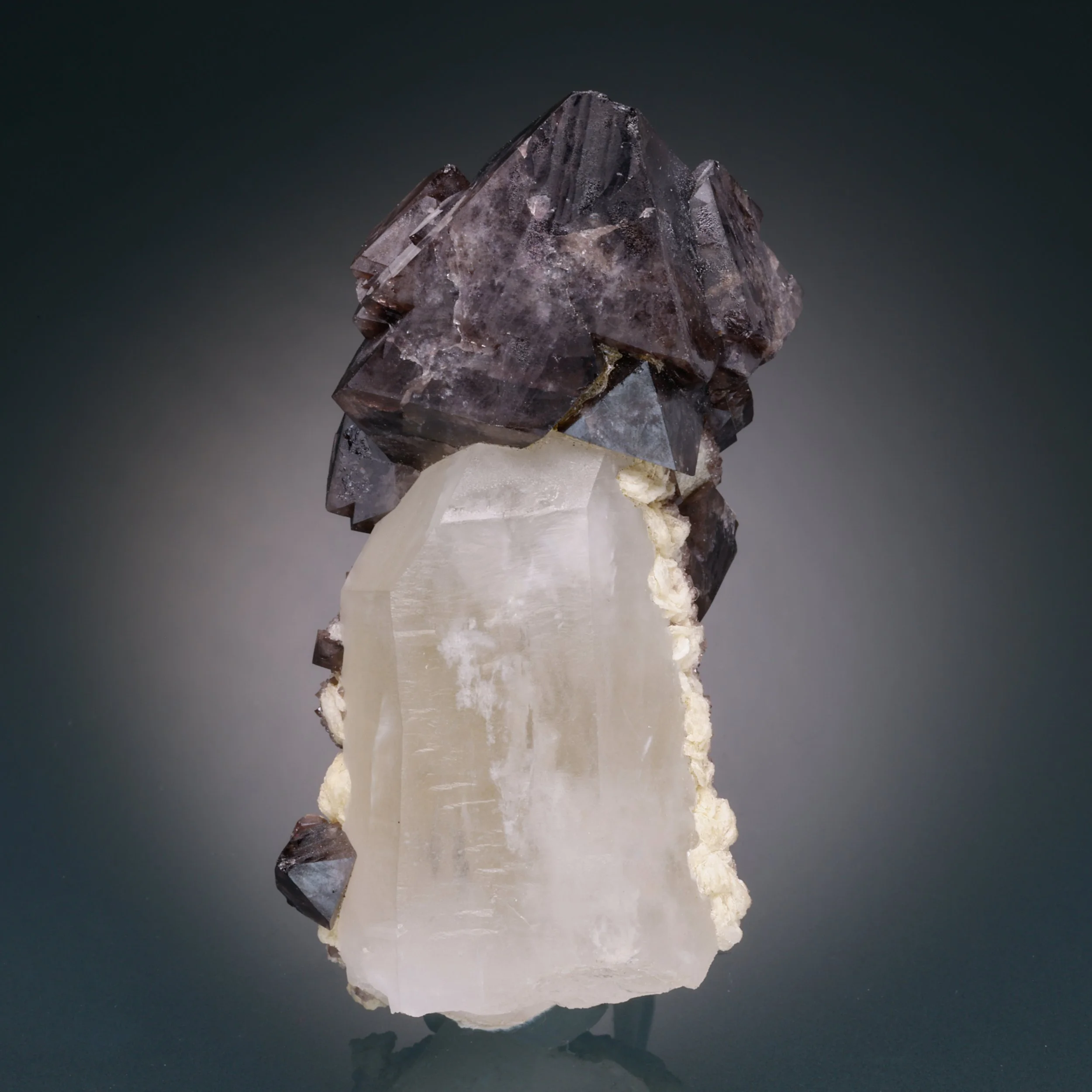 Scheelite, Quartz, Tae Hwa Mine, Chungju City, North Chuncheong Province, South Korea