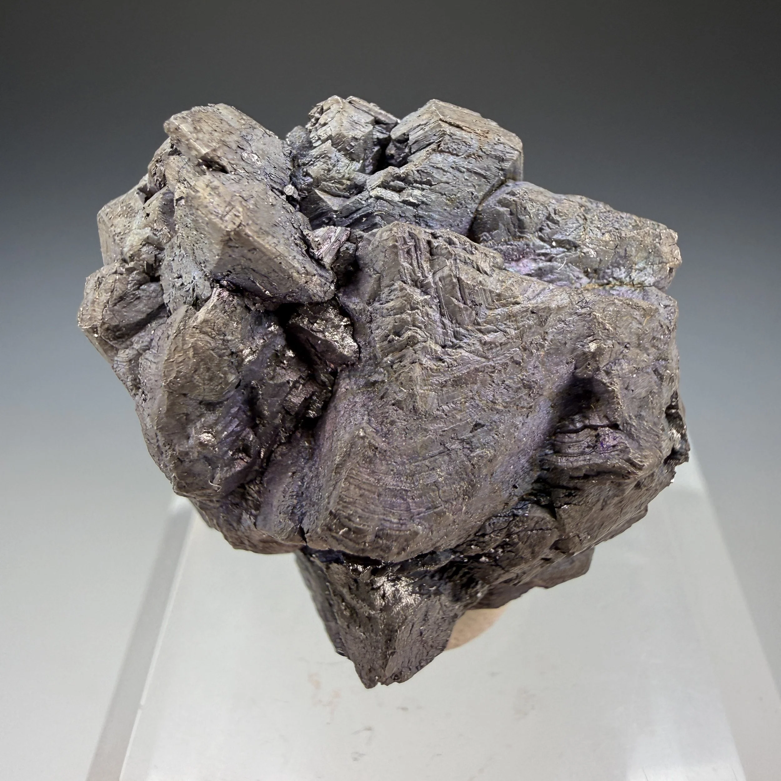 Chalcocite, Flambeau Mine, Ladysmith, Rusk Co., Wisconsin, USA