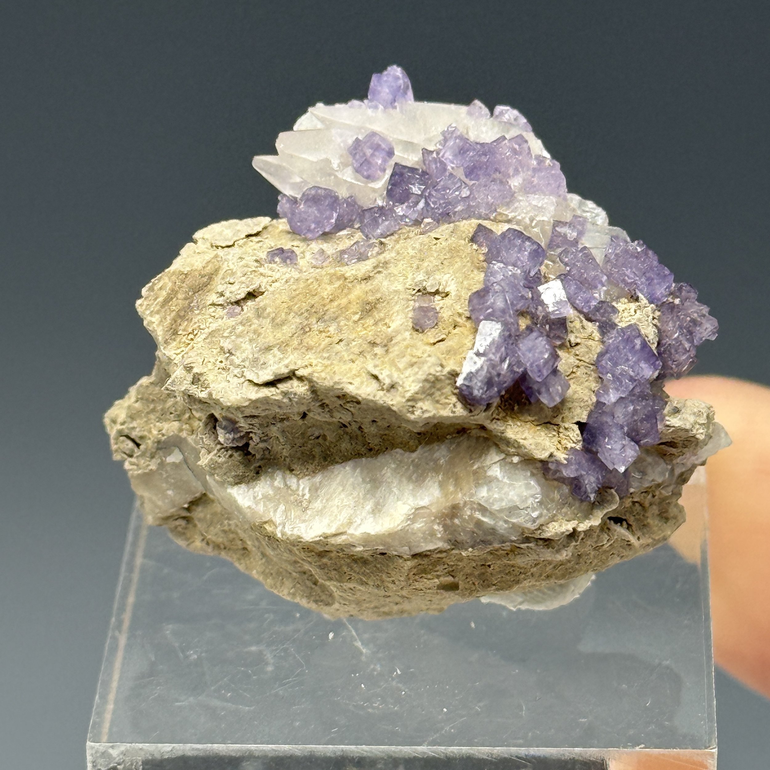 Fluorite, Marblehead Quarry, Ottawa County, Ohio, USA