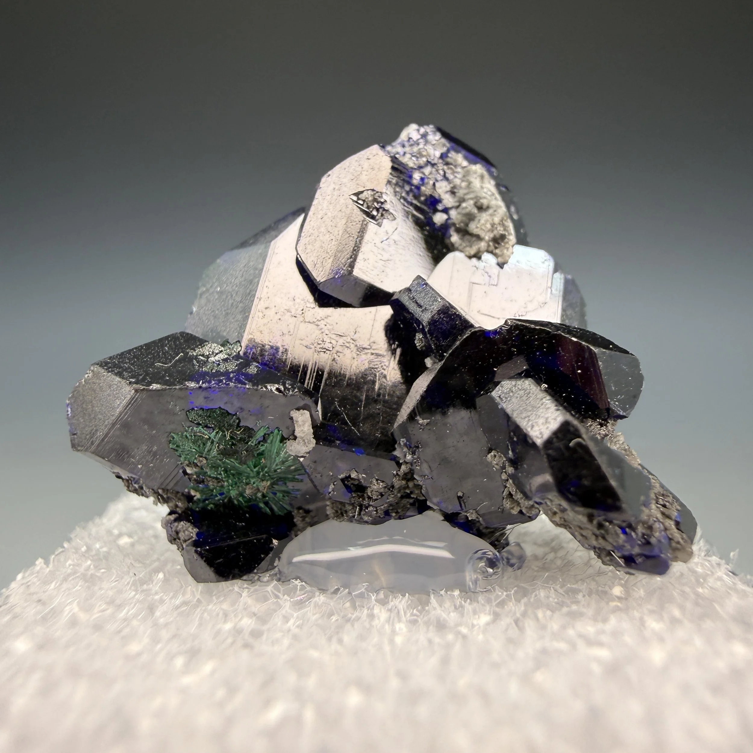Azurite, Tsumeb Mine, Oshikoto Region, Namibia