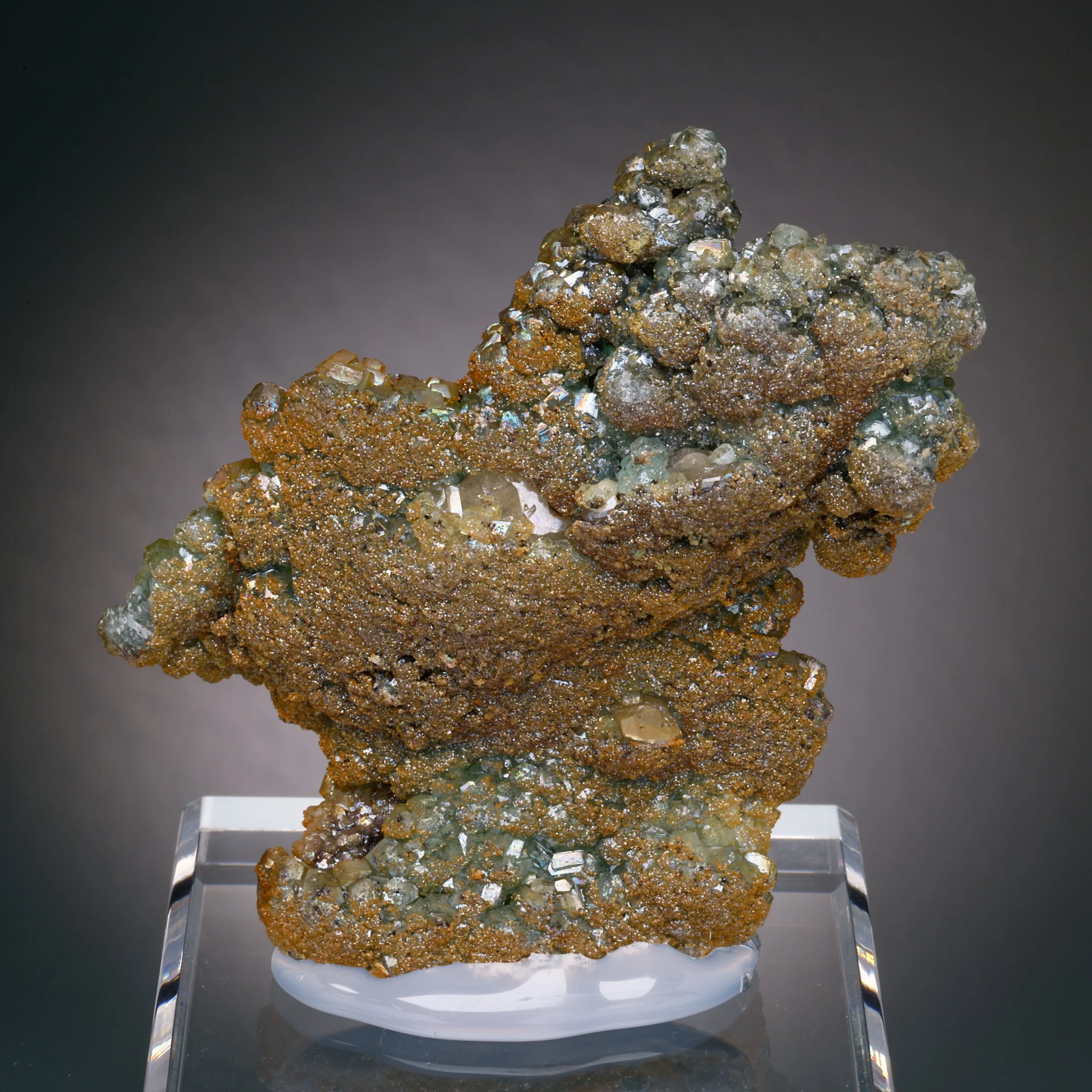 Willemite, Cerussite, Tsumeb Mine, Oshikoto Region, Namibia