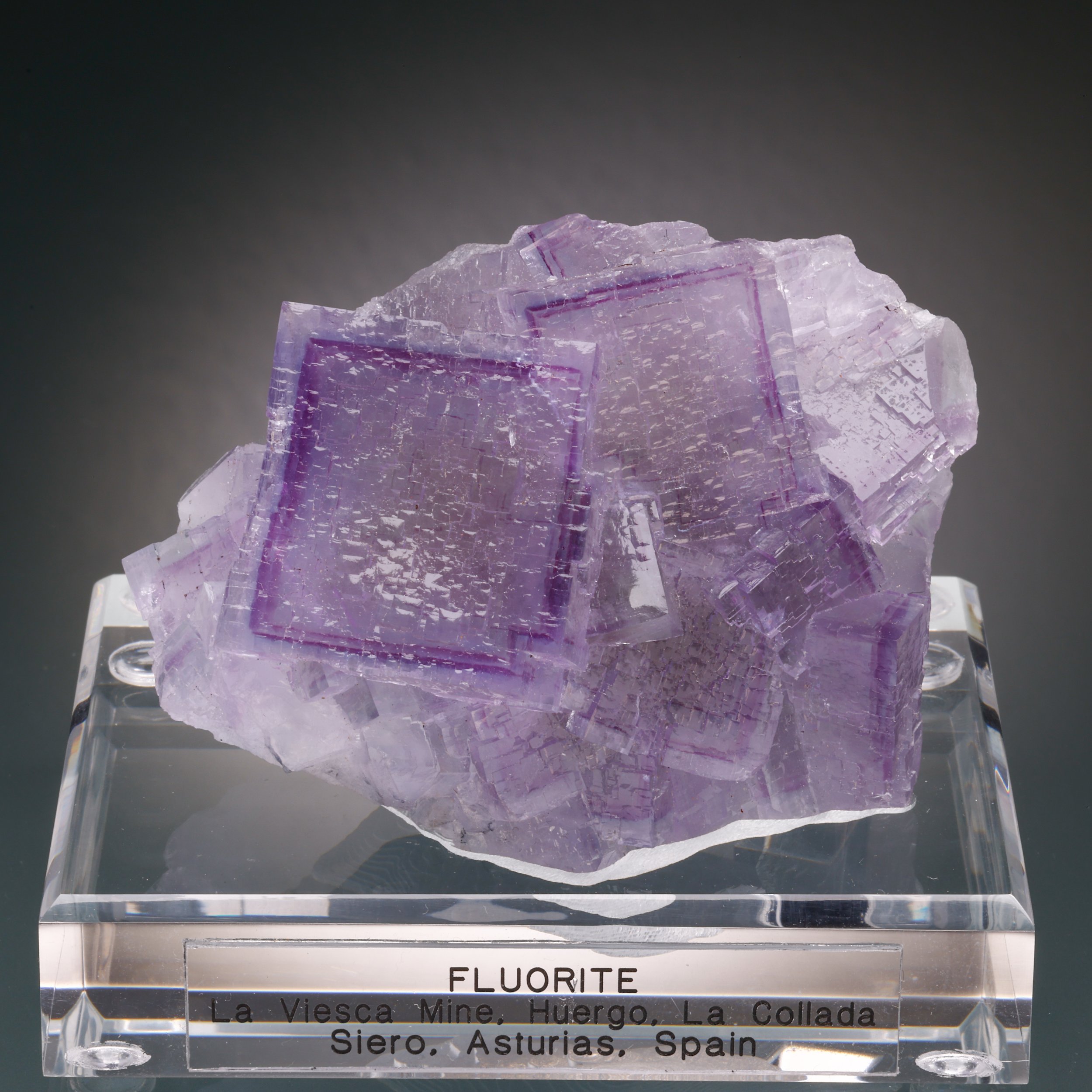 Fluorite, La Viesca Mine, Huergo, La Collada Mining Area, Siero, Asturias, Spain