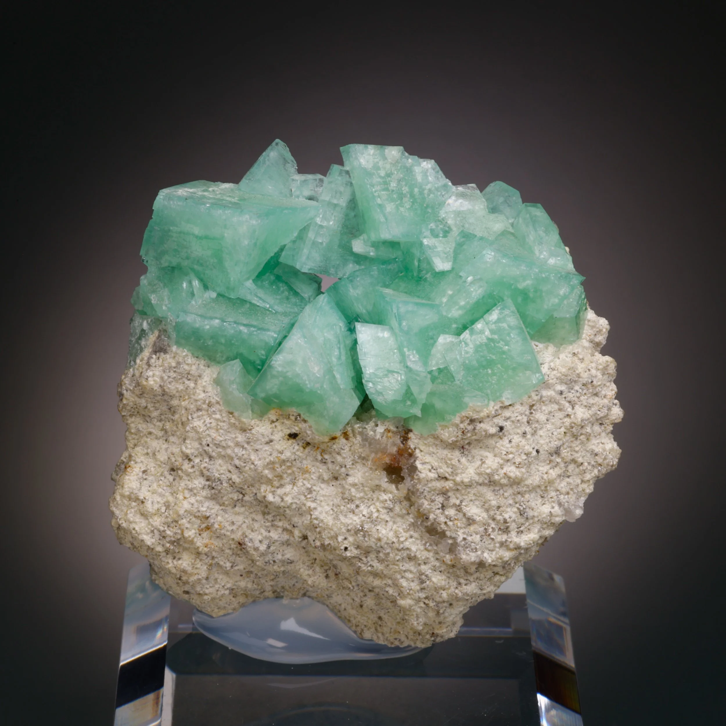 Cuprian Smithsonite, Tsumeb Mine, Oshikoto Region, Namibia