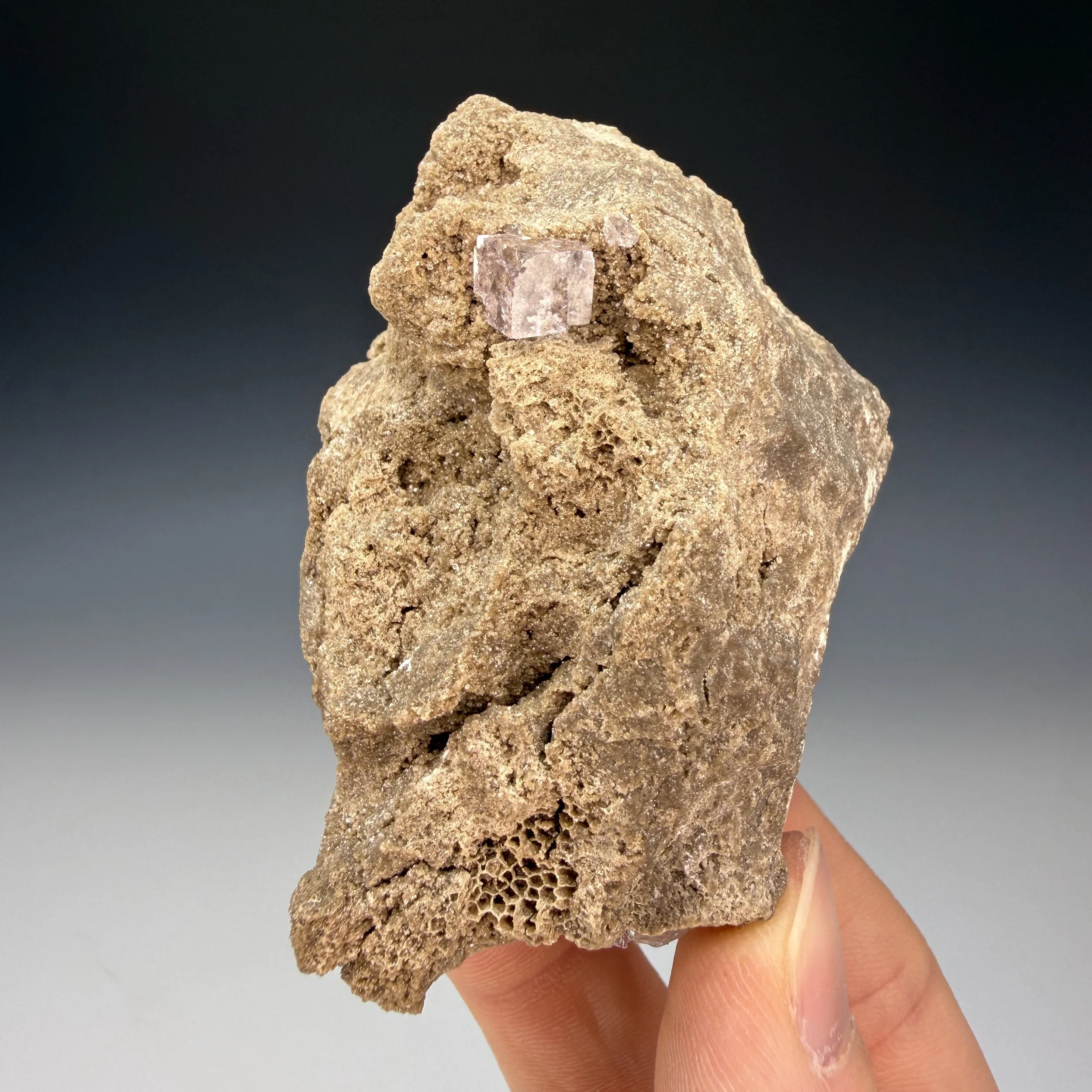 Fluorite, Dolomite Products Co. Quarry, Walworth, Wayne Co., New York, USA