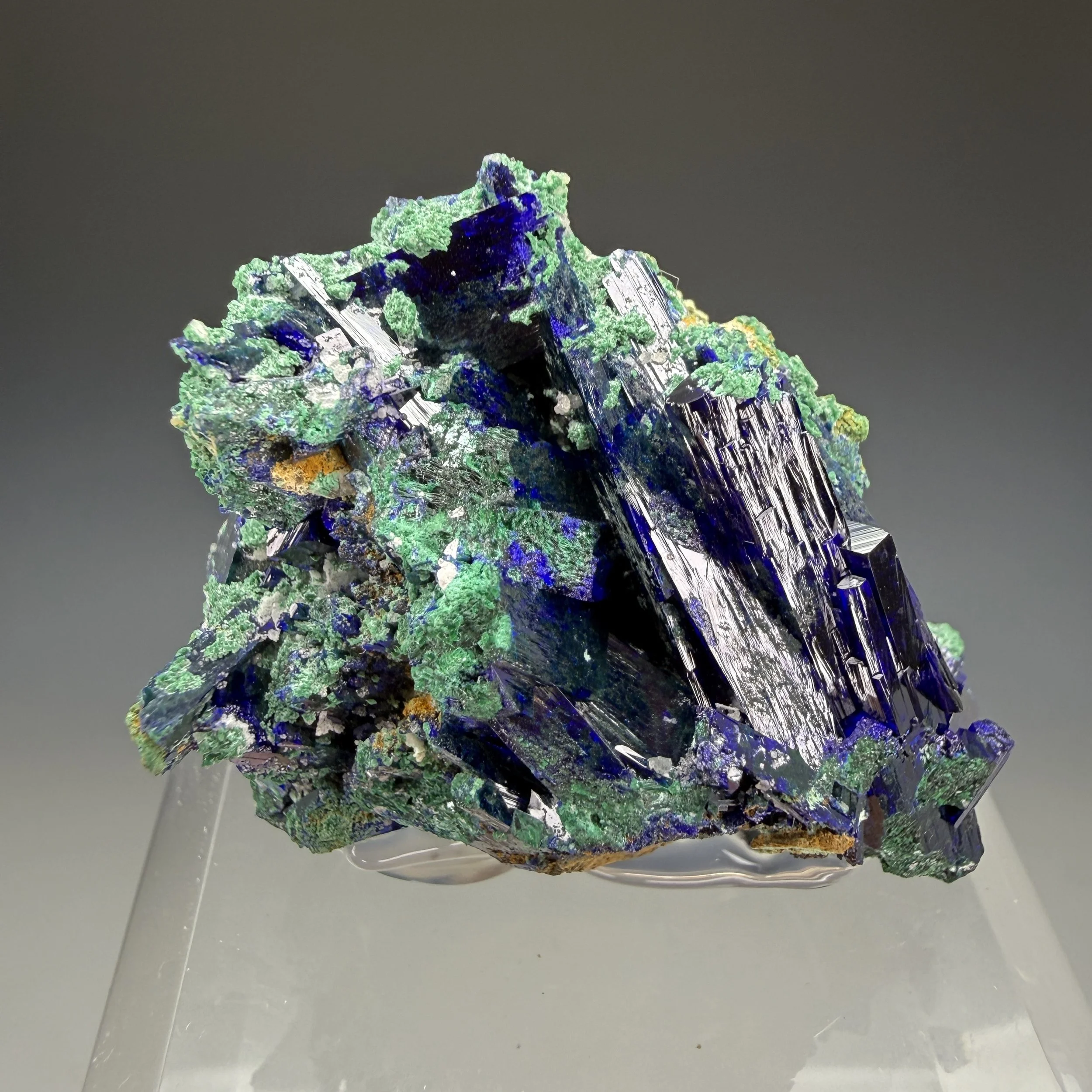 Azurite, Malachite, Tsumeb Mine, Tsumeb, Oshikoto Region, Namibia