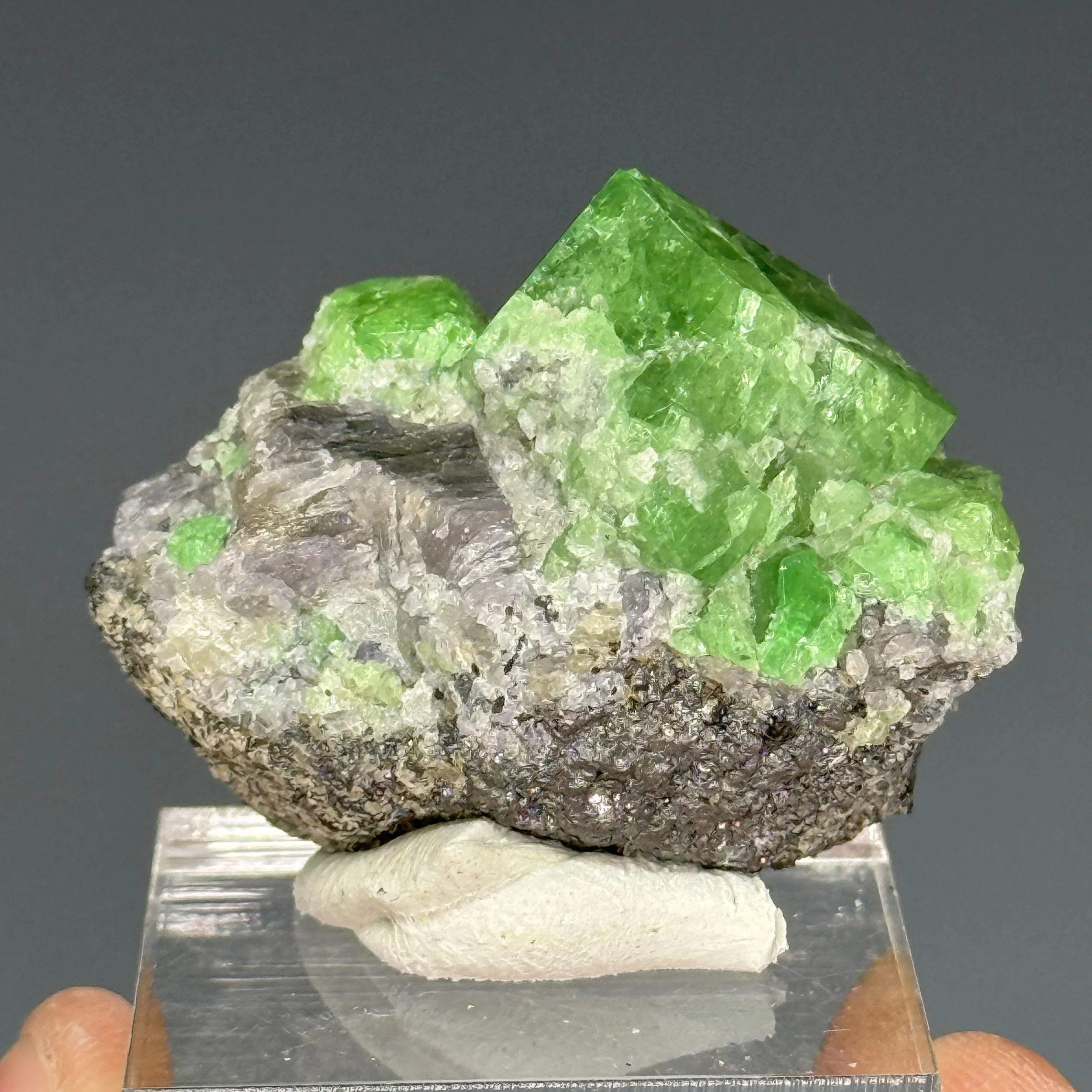 Tsavorite, Merelani Hills, Lelatema Mtns., Simanjiro District, Manyara Region, Tanzania
