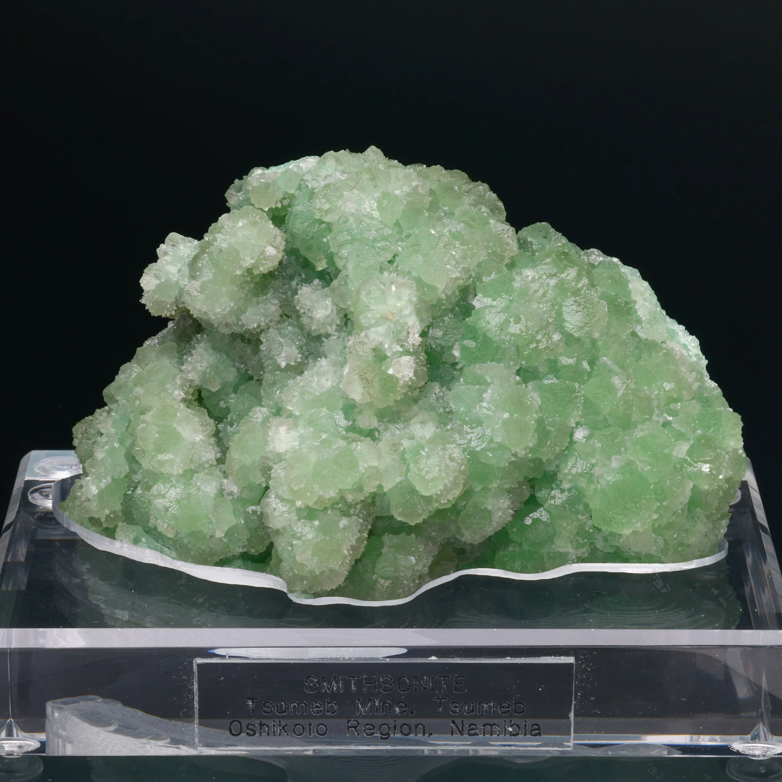 Smithsonite, Tsumeb Mine, Oshikoto Region, Namibia