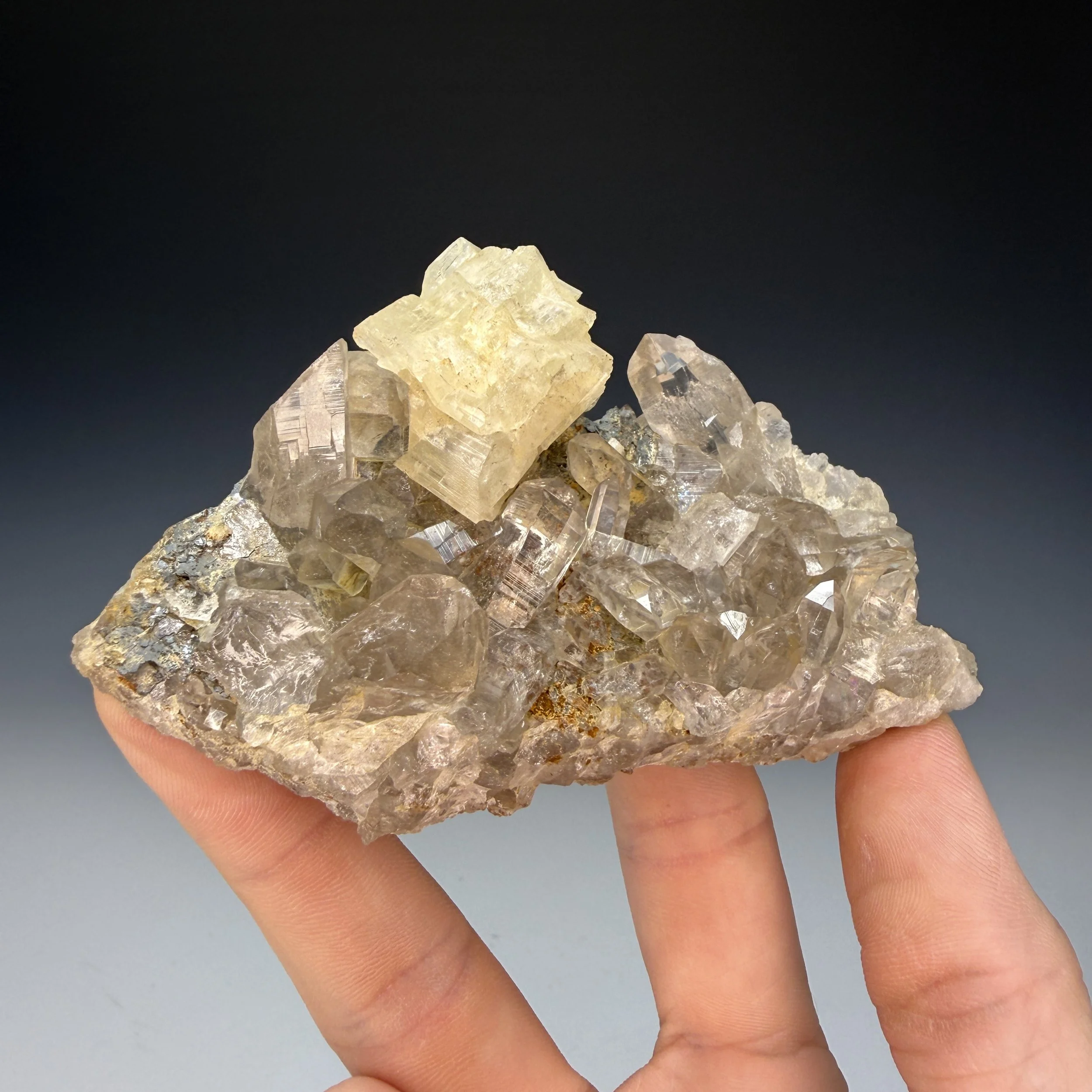Quartz, Adularia, Switzerland