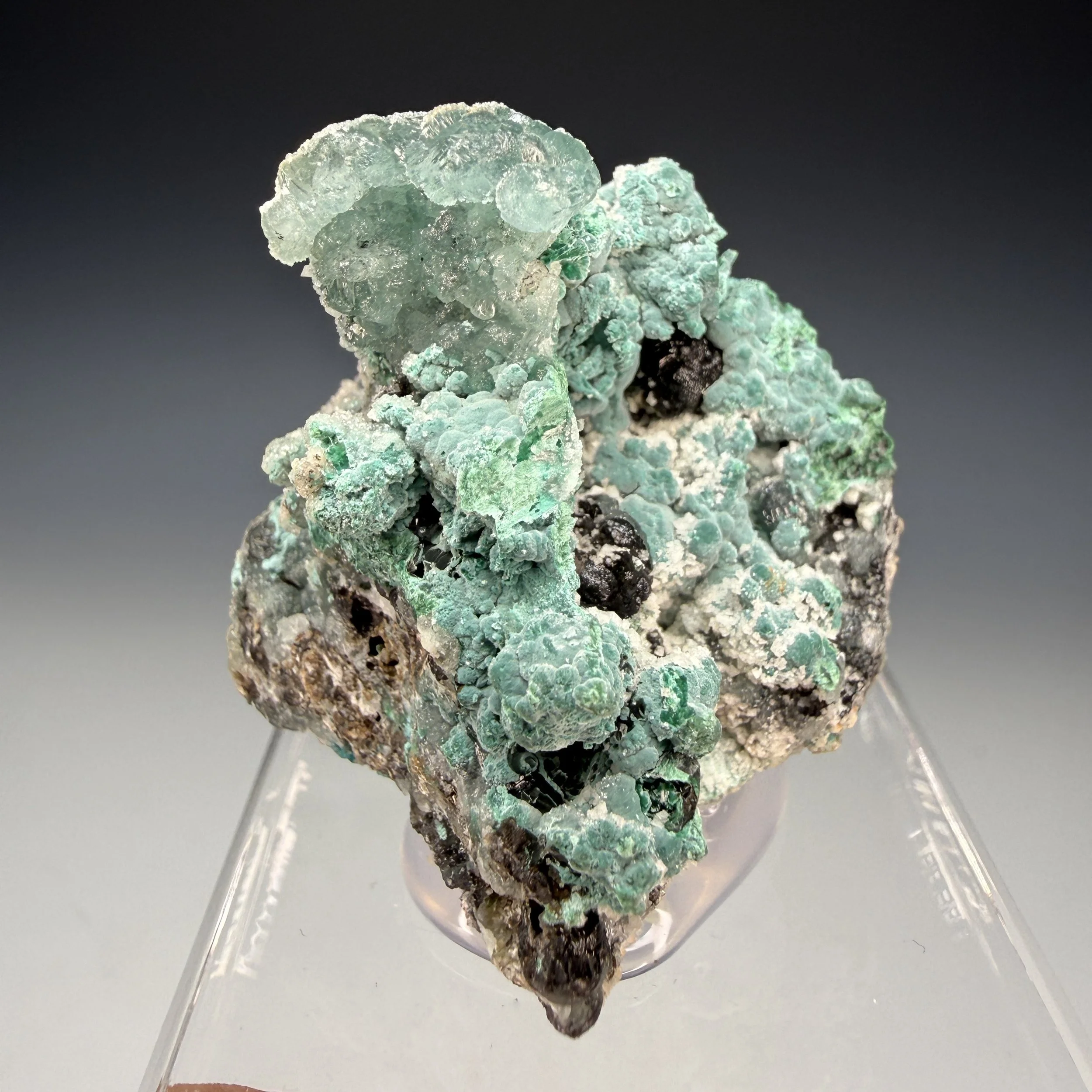 Willemite, Rosasite, Tsumeb Mine, Oshikoto Region, Namibia
