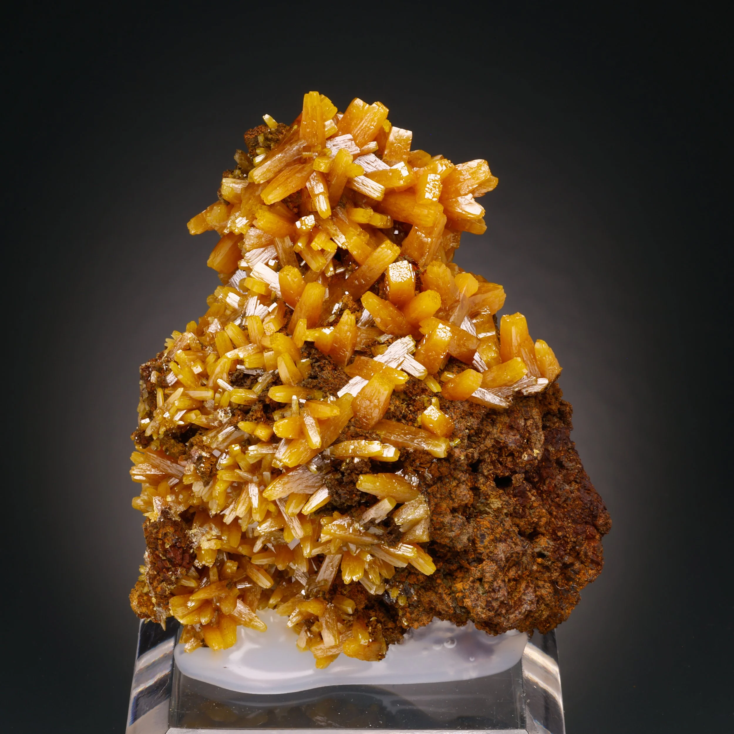 Wulfenite, Mimetite, Ojuela Mine, Mapimi, Durango, Mexico