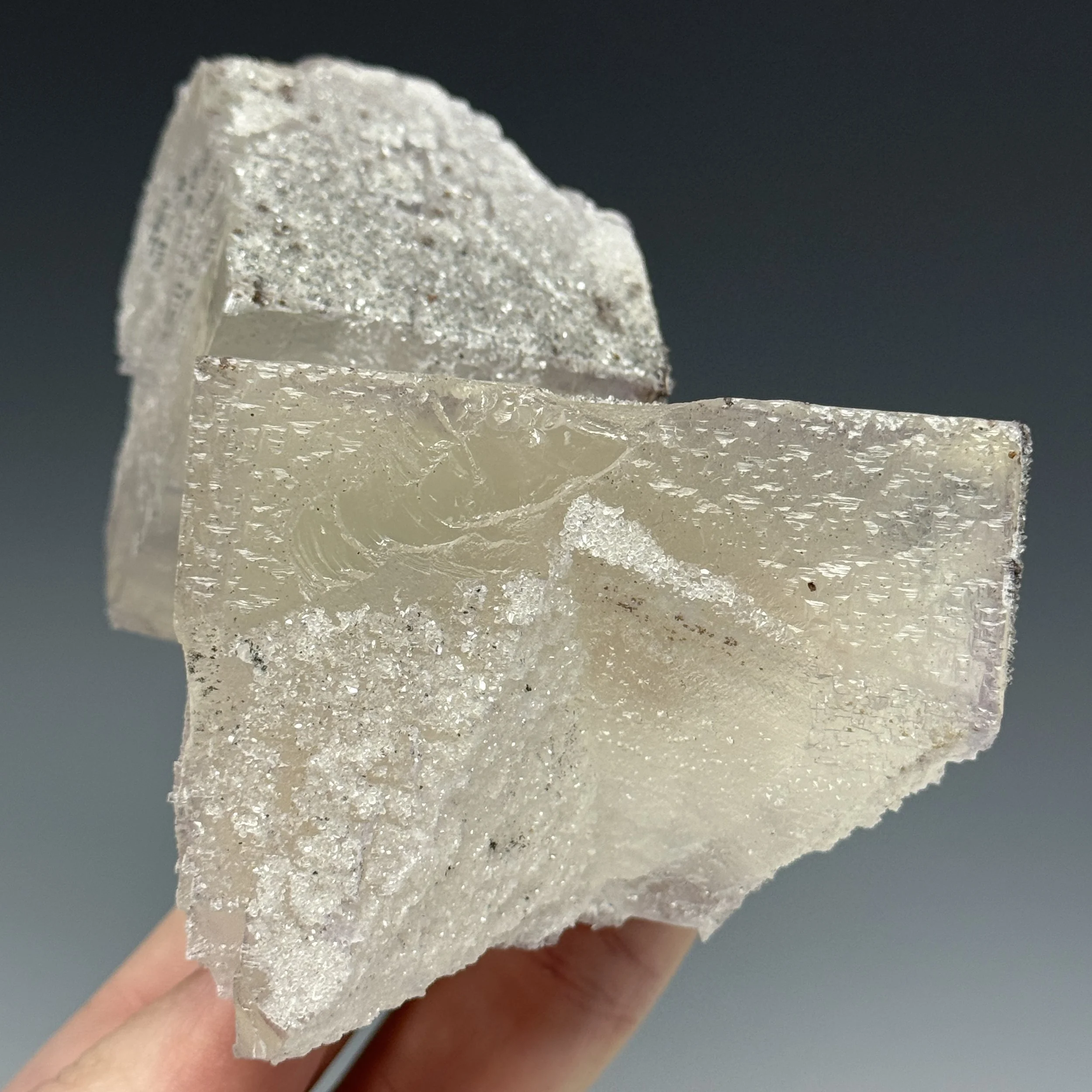 Fluorite, Sphalerite, Calcite, Galena, Elmwood Mine, Carthage, Smith Co, Tennessee, USA